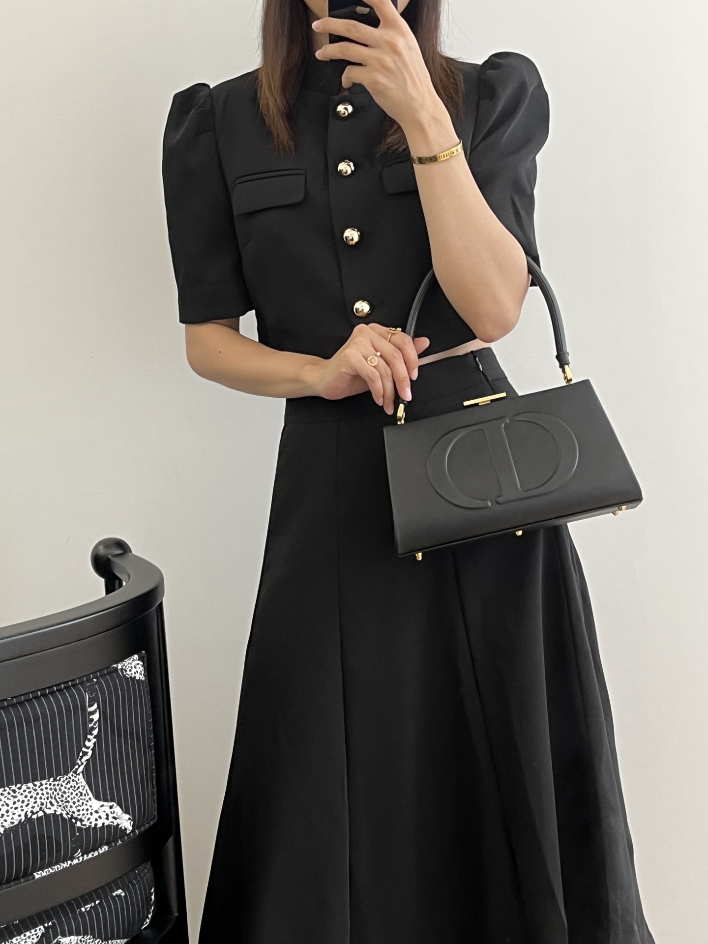 Di0r Evening Bag-26*9*14.5CM