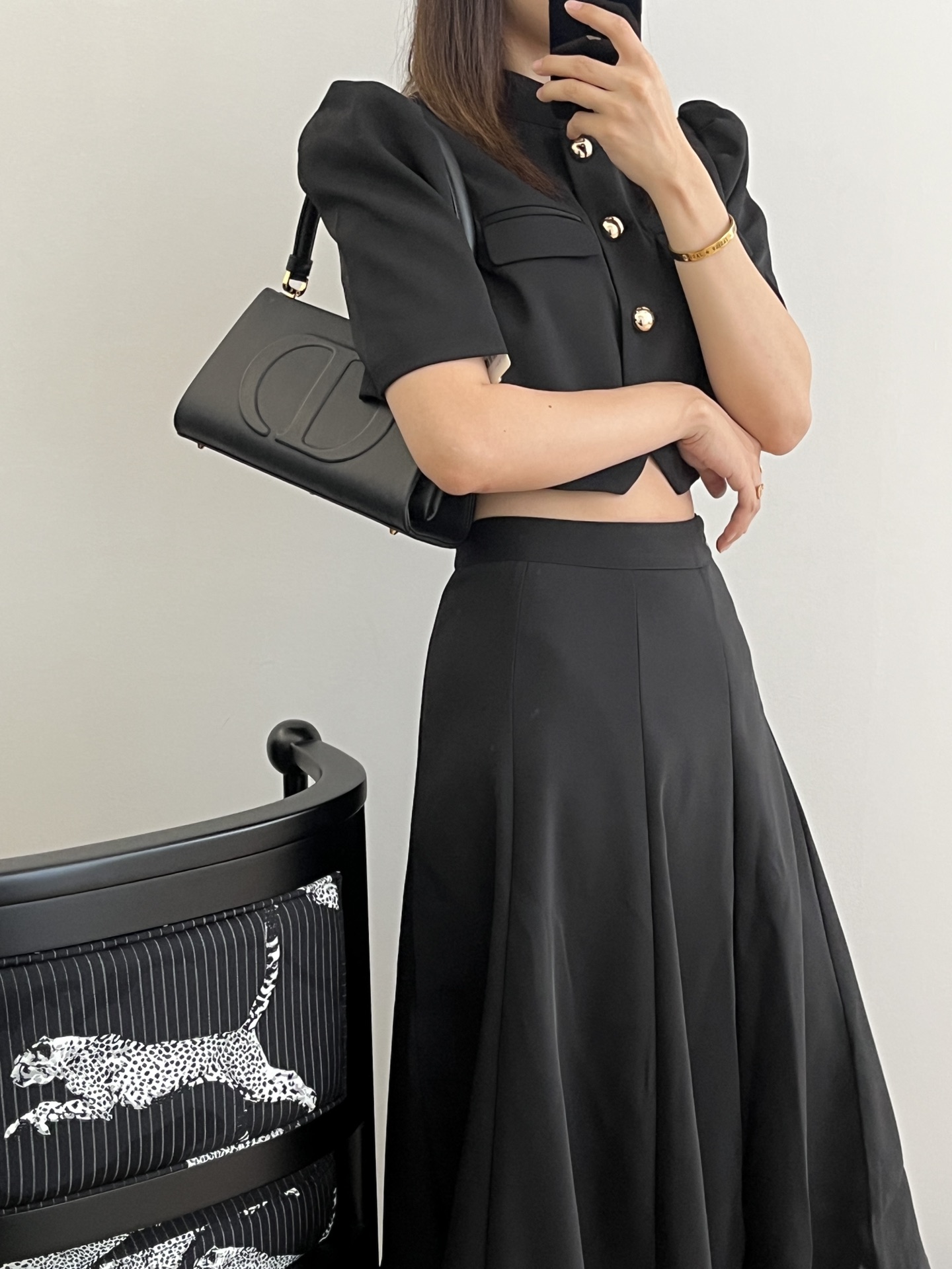 Di0r Evening Bag-26*9*14.5CM
