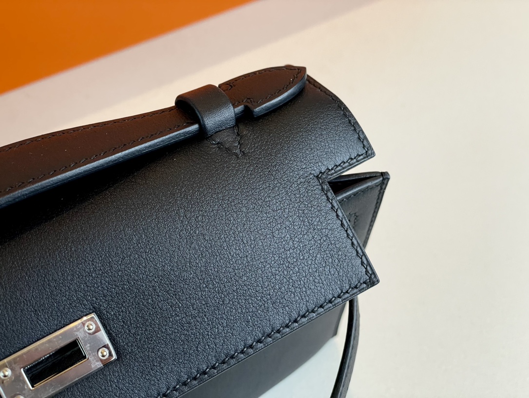 H**mes mini kelly pochette-epsom leather-22cm