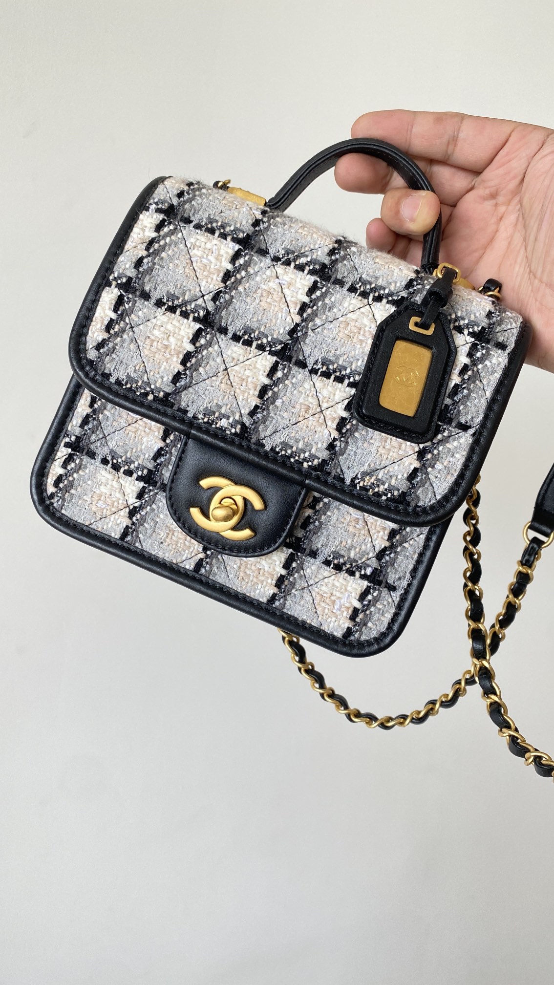 Ch@nel Flap Bag-17x20.5x6CM