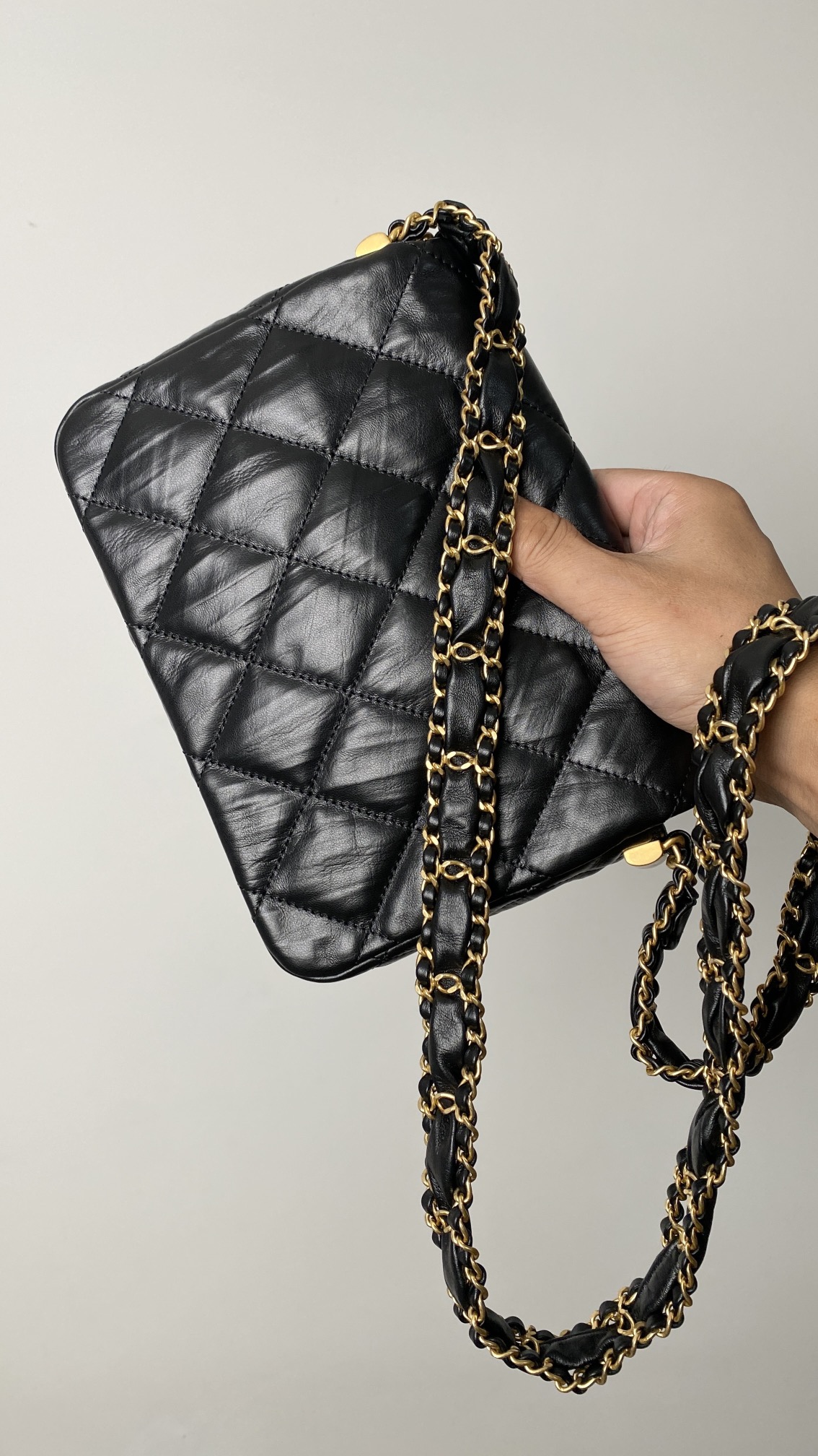 Ch@nel Flap Bag-20x5x15CM