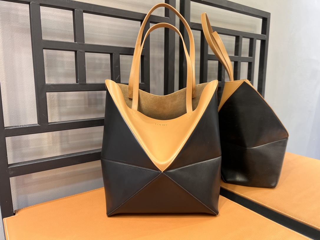 L0ew* puzzle tote-25/14/30cm