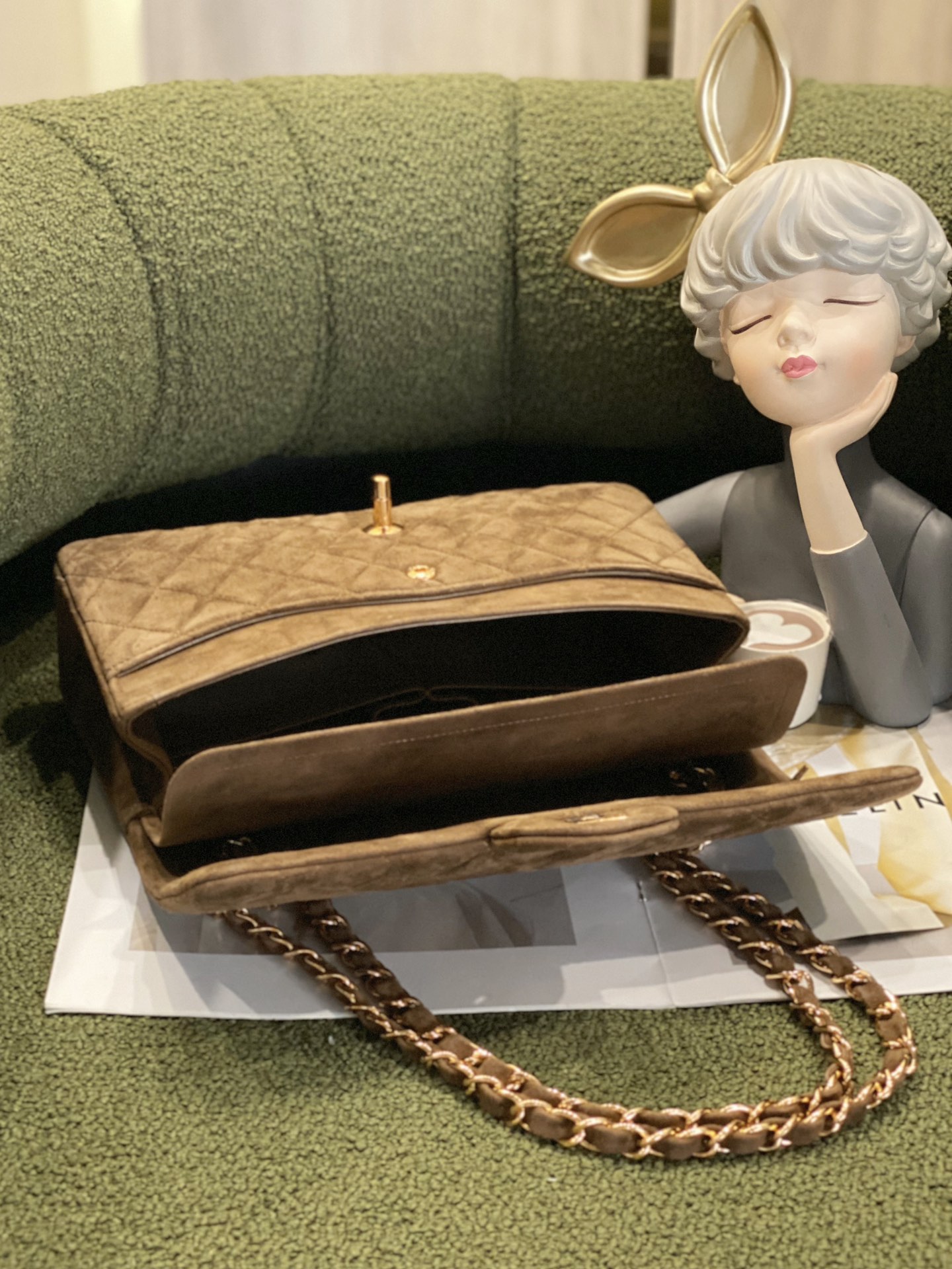 Ch@nel Flap Bag-25.5CM
