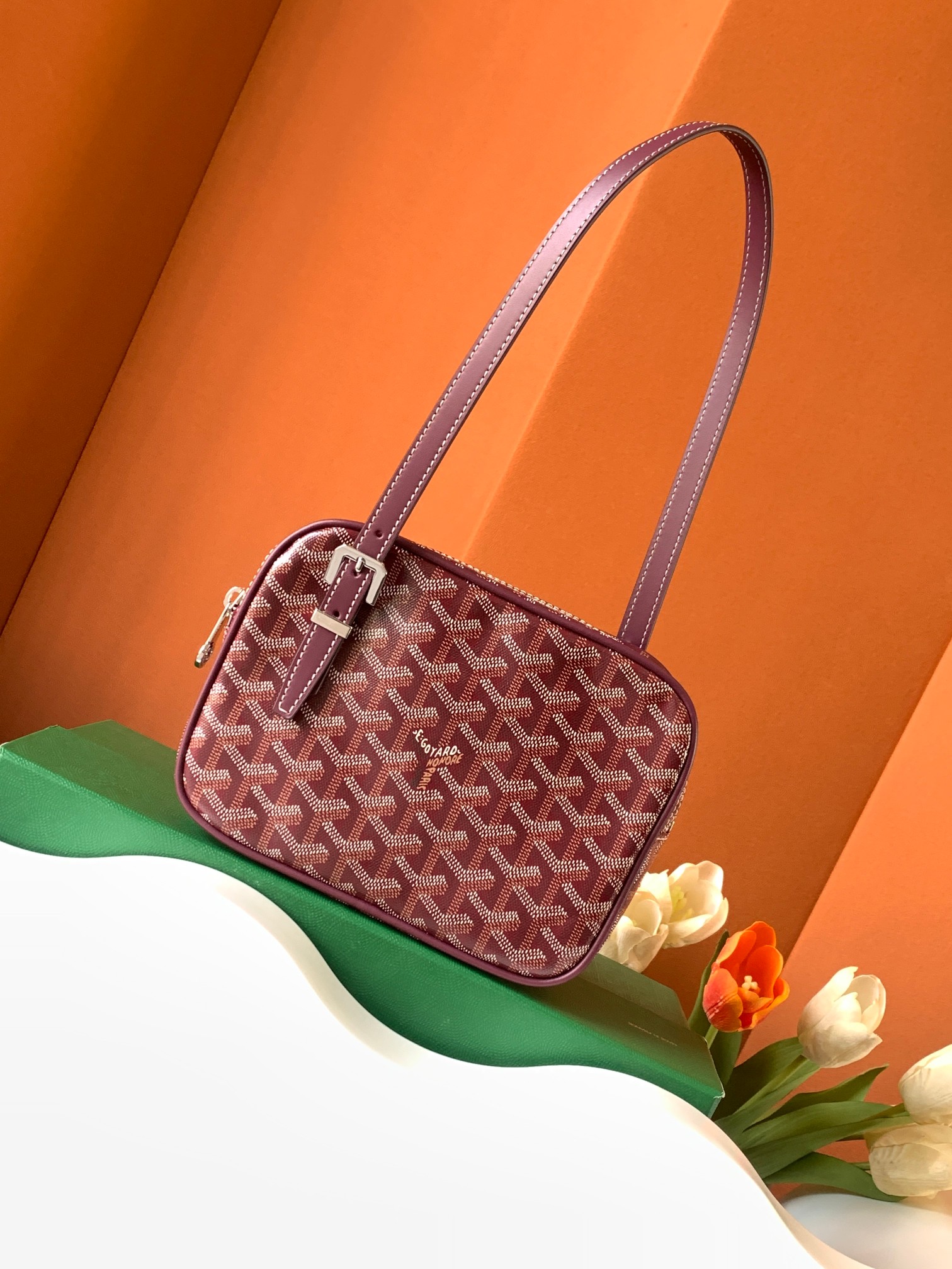 Go*ard vintage bag-21x4.5x15cm