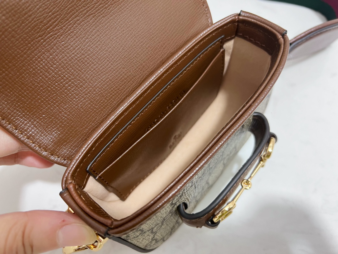 G*u*i gg horsebit 1955 bag-12*9*4cm