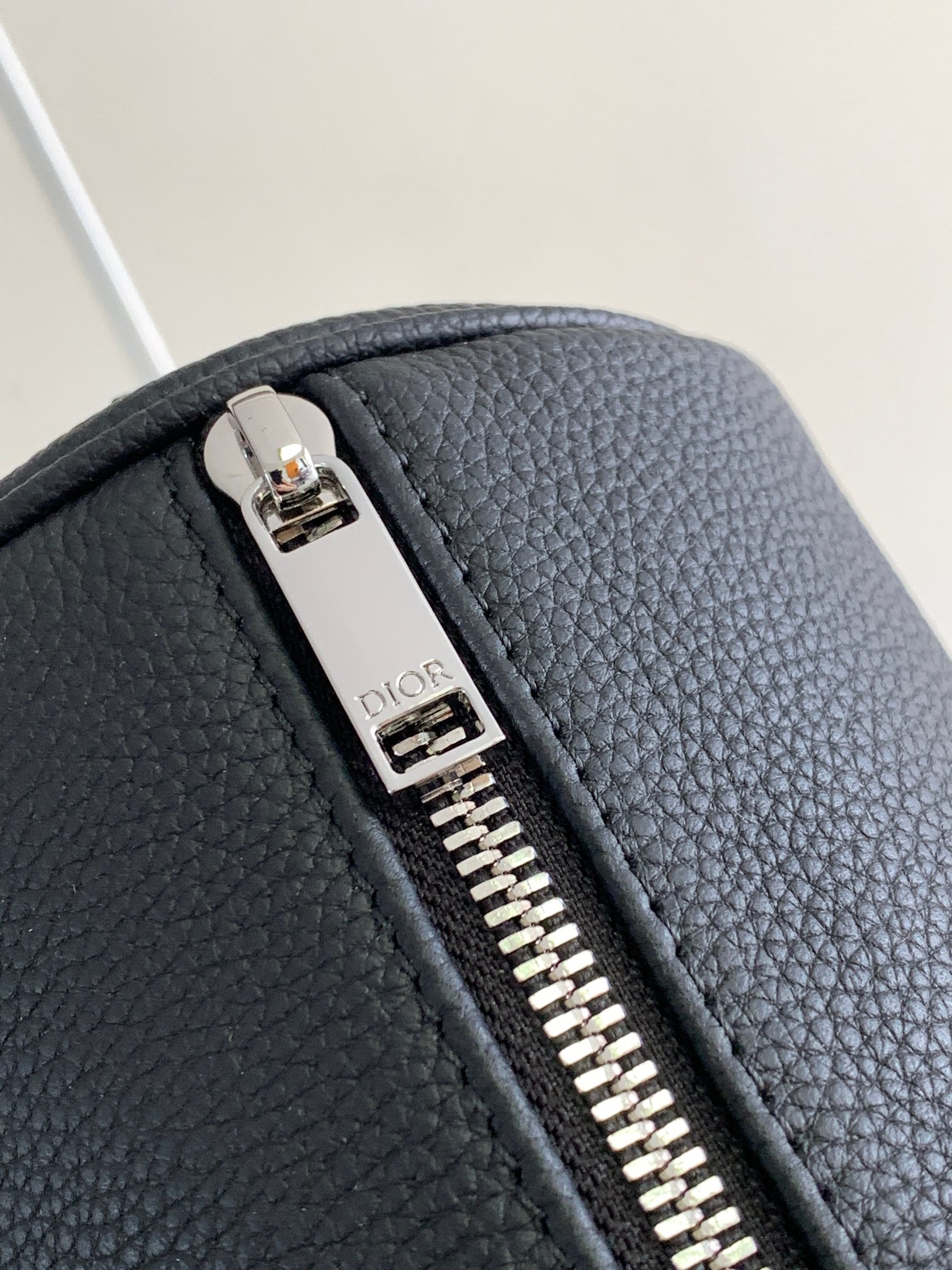 D*or oblique barrel crossbody bag-21.3x12.5x12.5cm