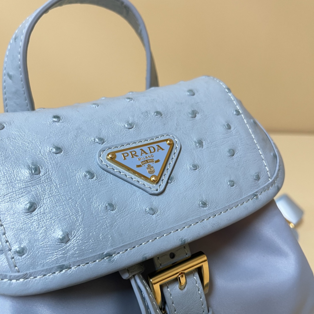 Pra*a backpack 1bz074 -20.5×25×11.5cm