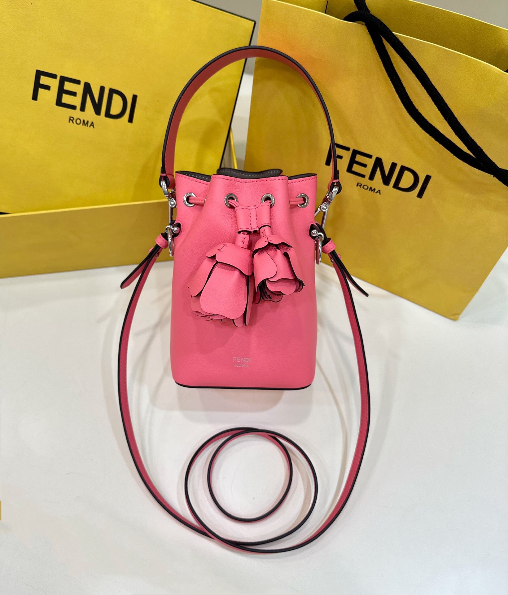 F**di mini mon tresor bag -12x18x10cm