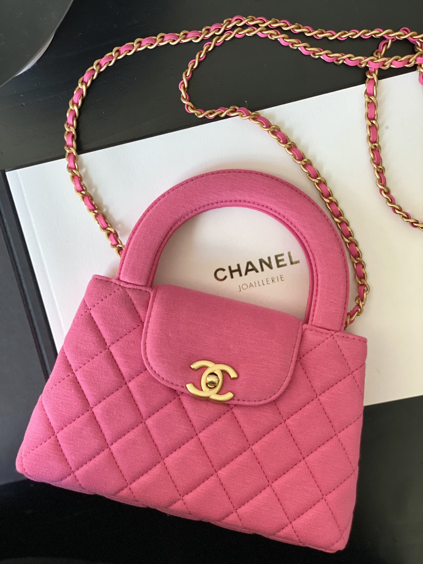 Ch@Nel Kelly Chain Bag-13*19*7CM