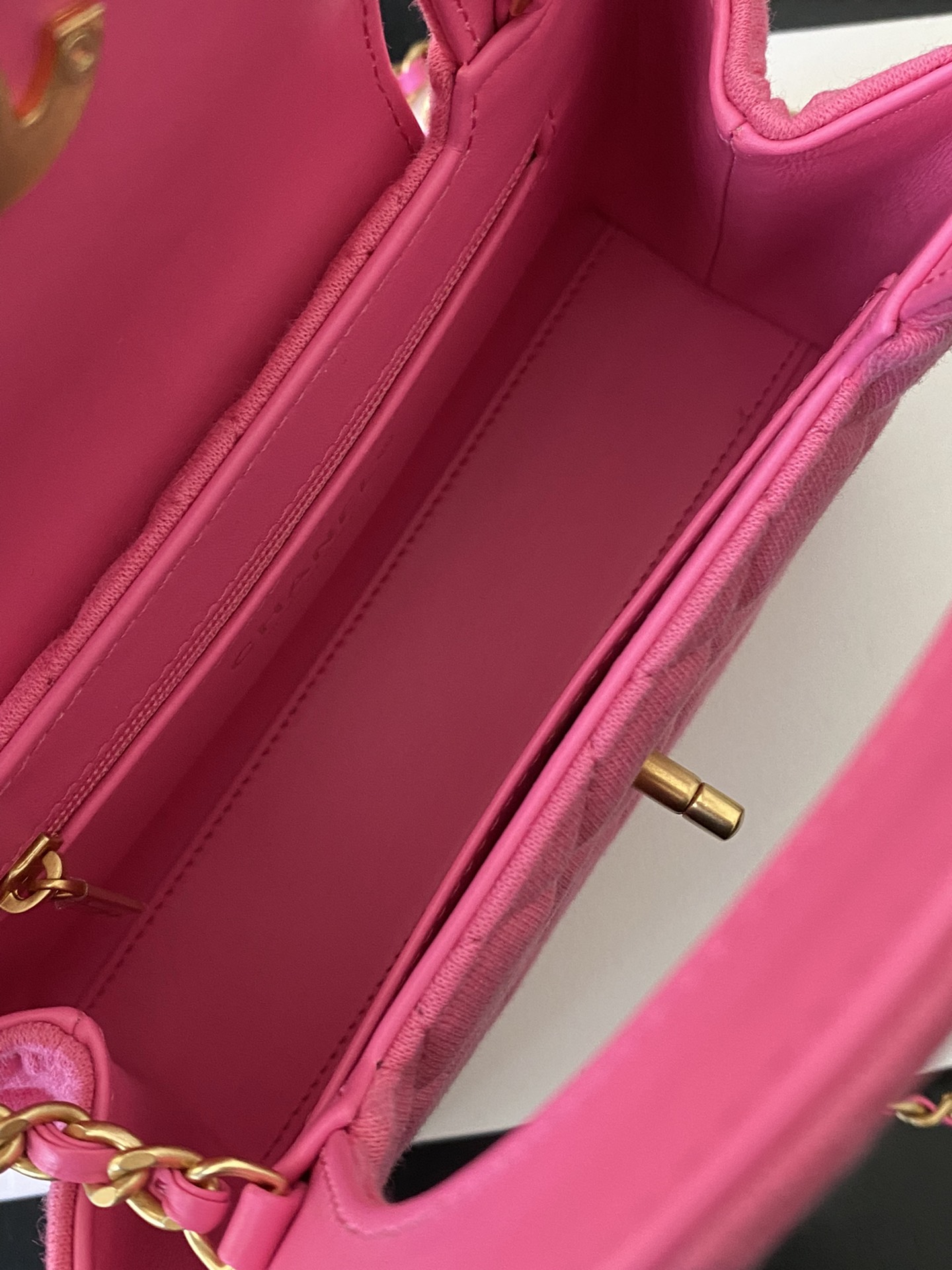 Ch@Nel Kelly Chain Bag-13*19*7CM