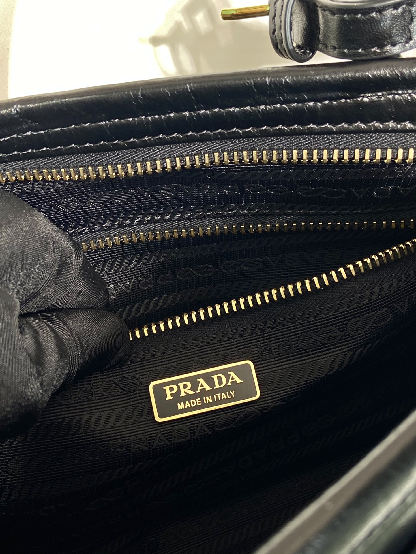 Pra*a 1ba426a lussol vintage tote-32*15.5*12cm
