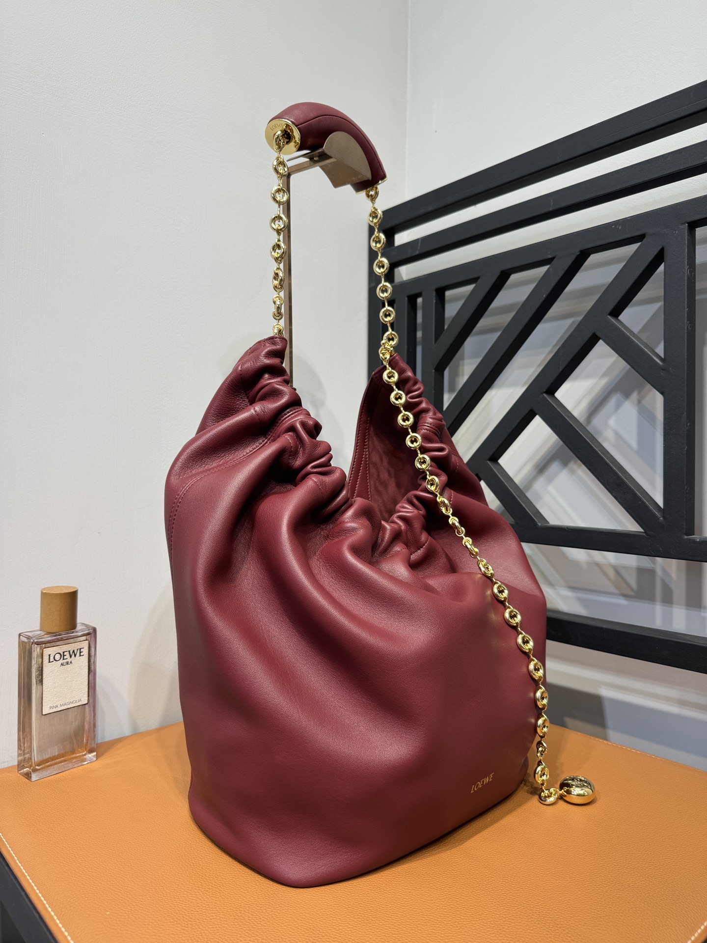 L0ew* squeeze bag-34*33*13.5cm