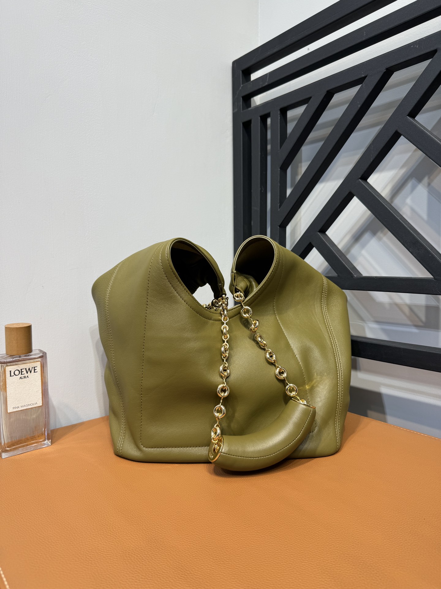 L0ew* squeeze bag-34*33*13.5cm