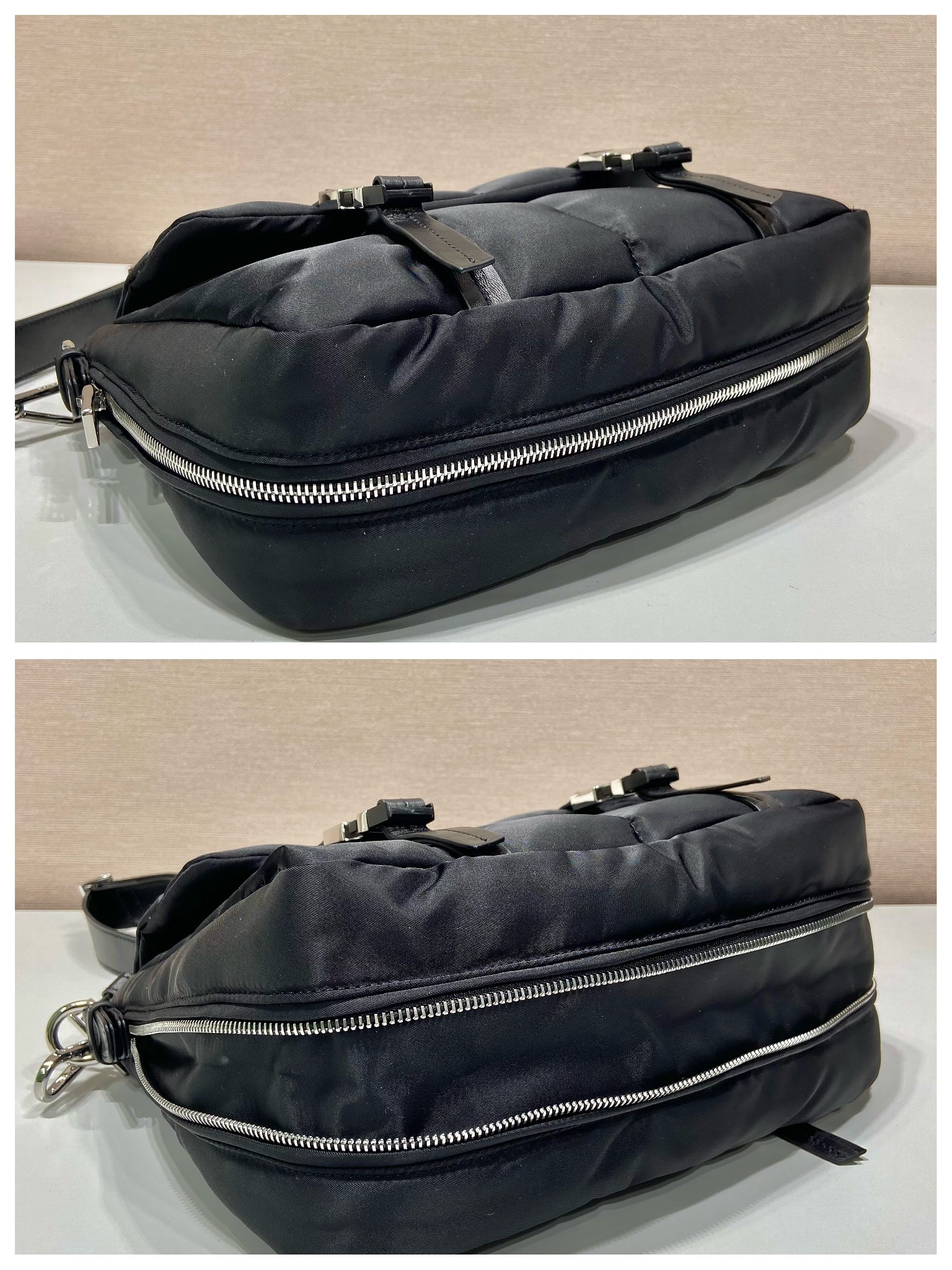 Pra*a 1bh618 vintage bag-27*23*10cm