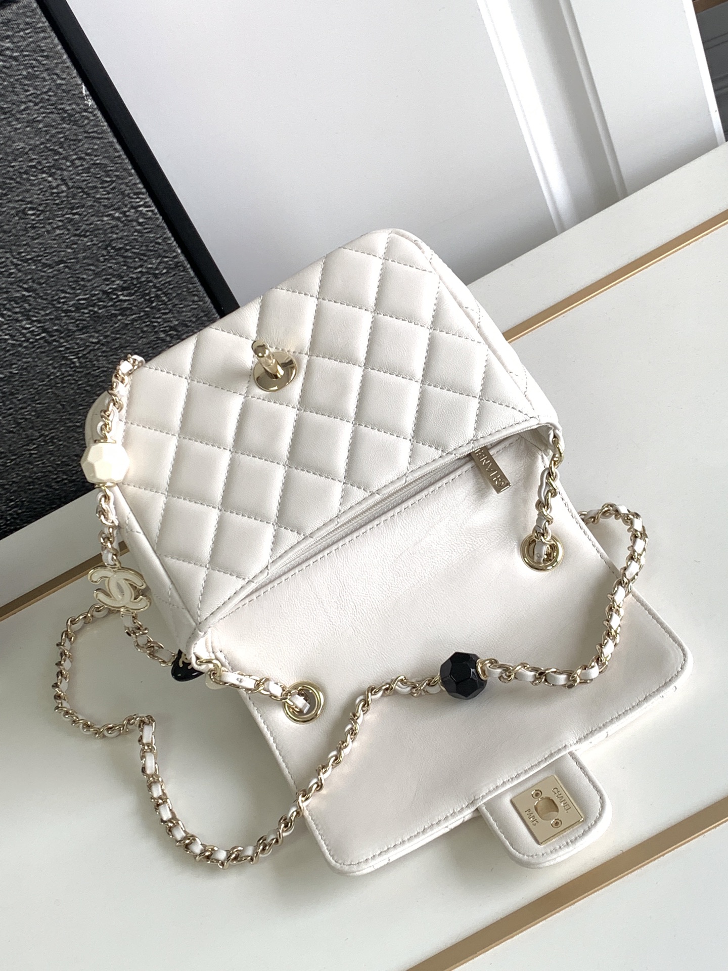 Ch@nel Flap Bag-12.5x16x4.5CM