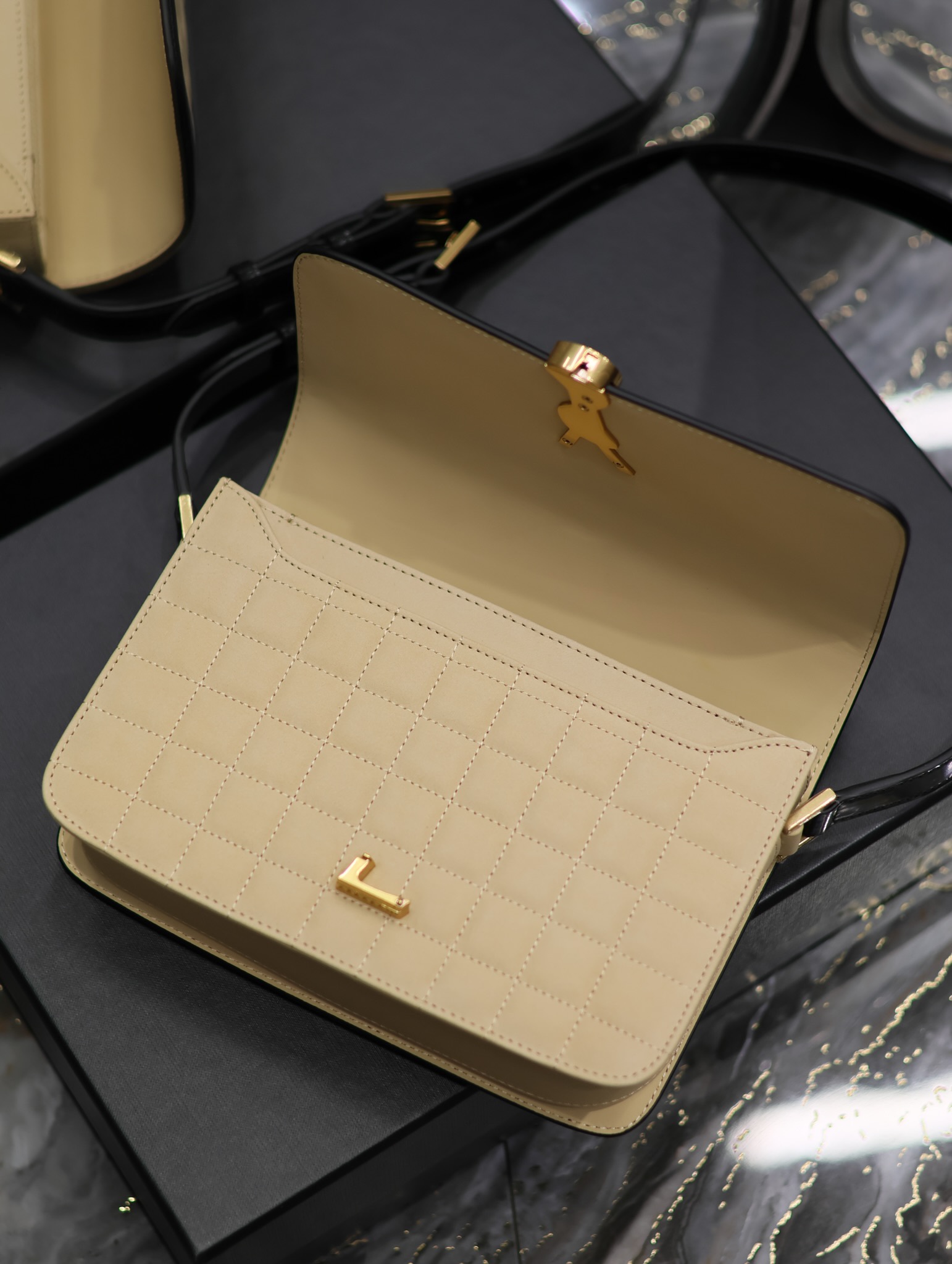 Y*L solferino box bag-23×16×6cm