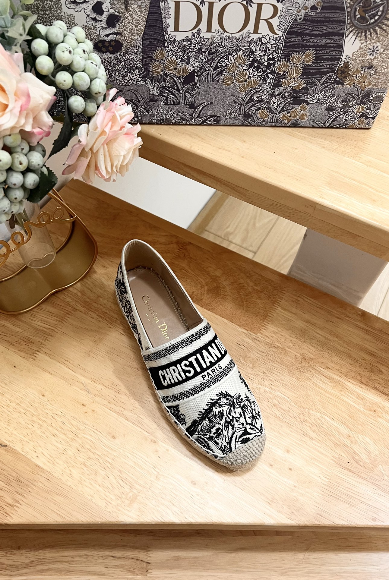 D*or oblique espadrilles