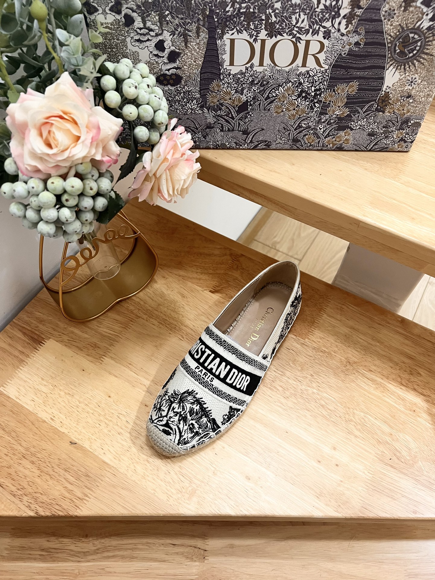 D*or oblique espadrilles
