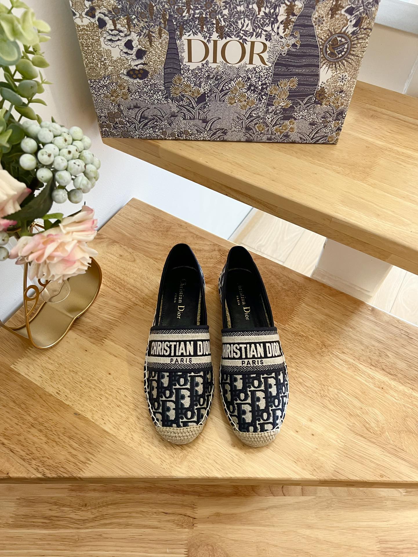 D*or oblique espadrilles