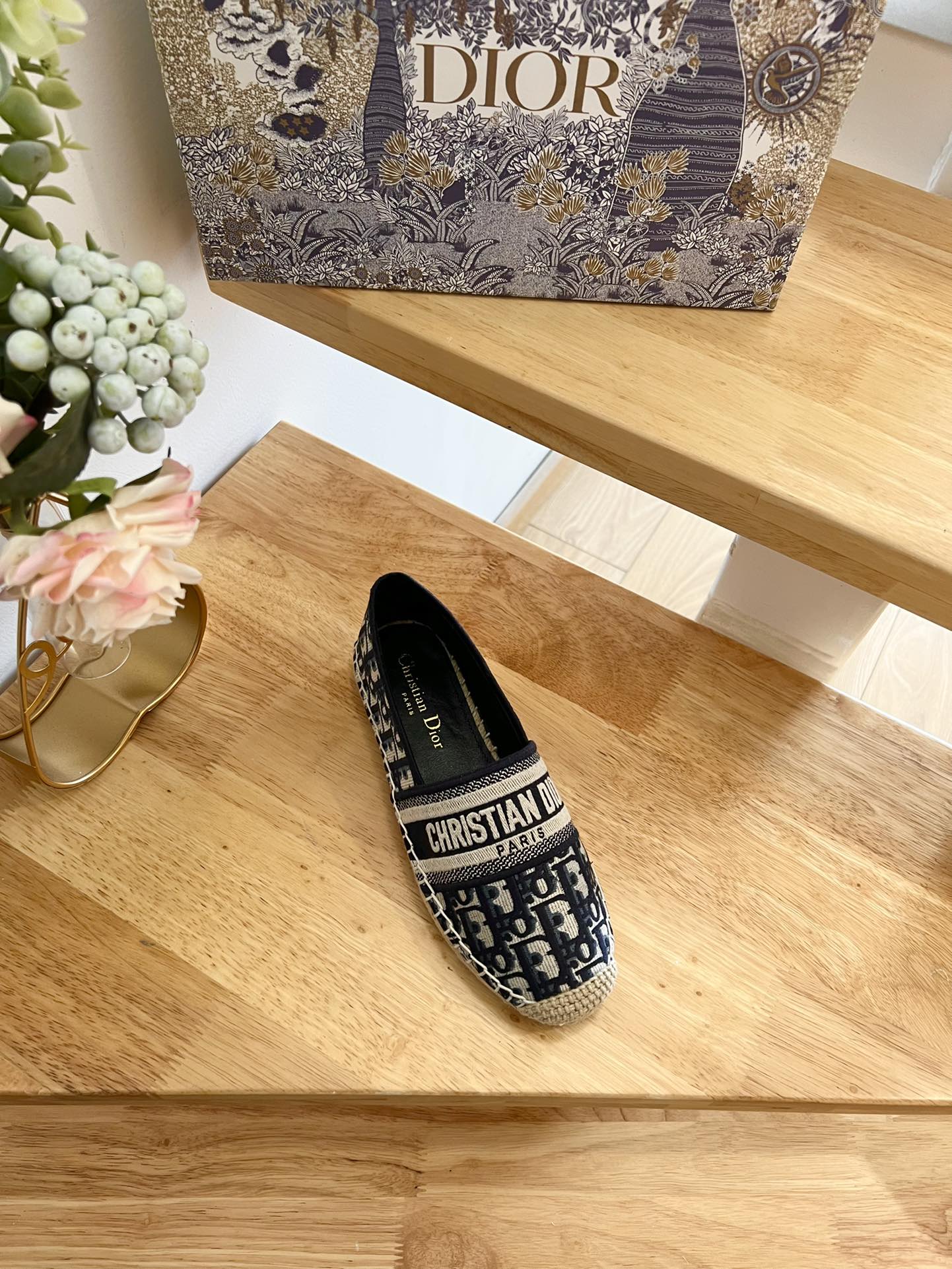 D*or oblique espadrilles
