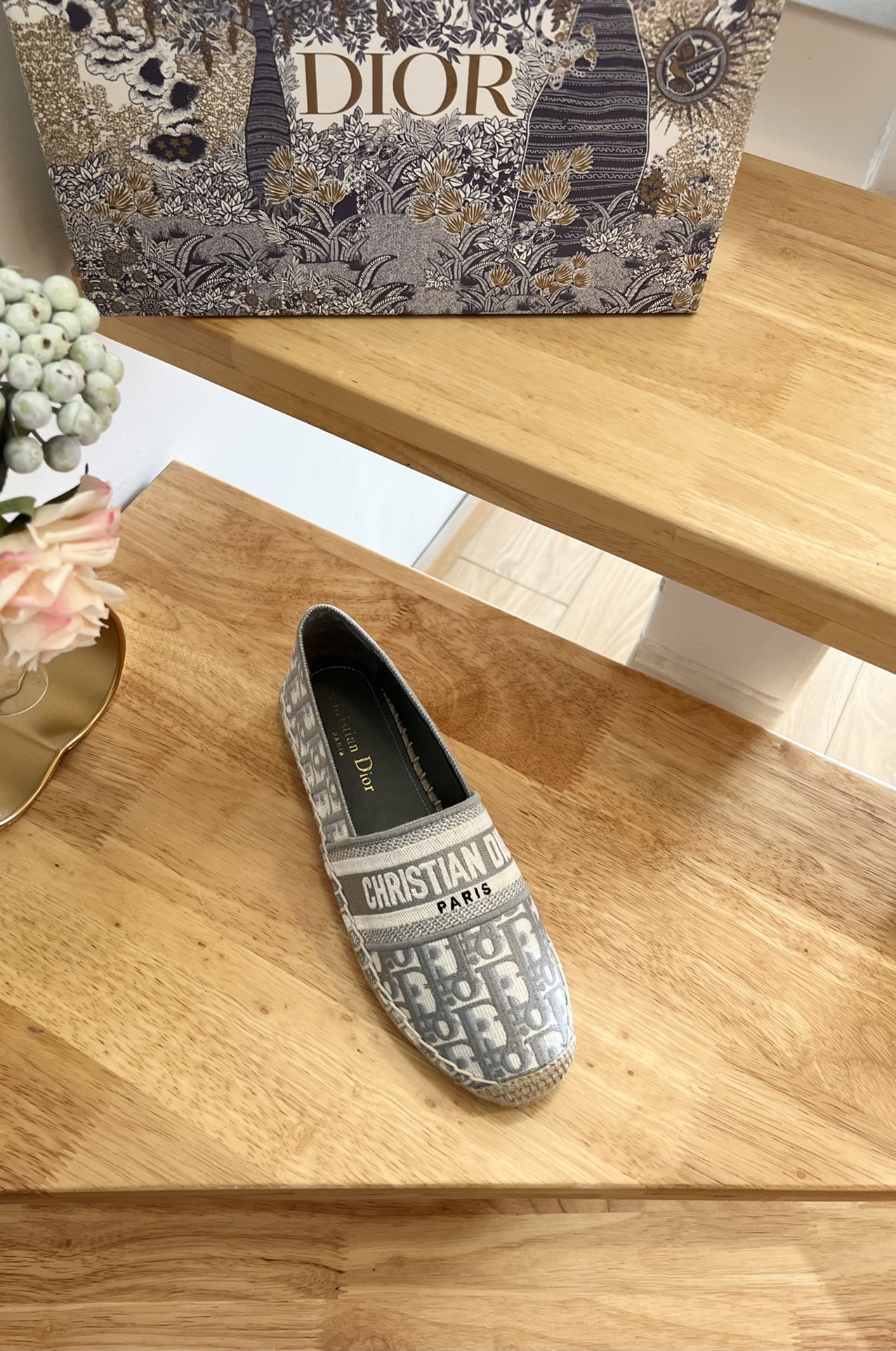 D*or oblique espadrilles