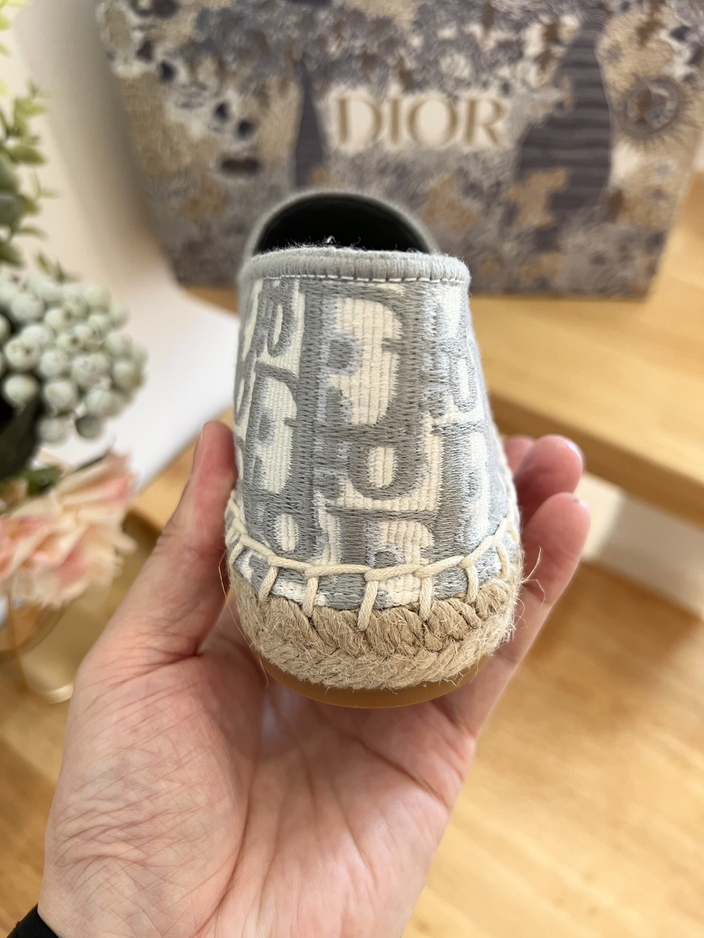 D*or oblique espadrilles