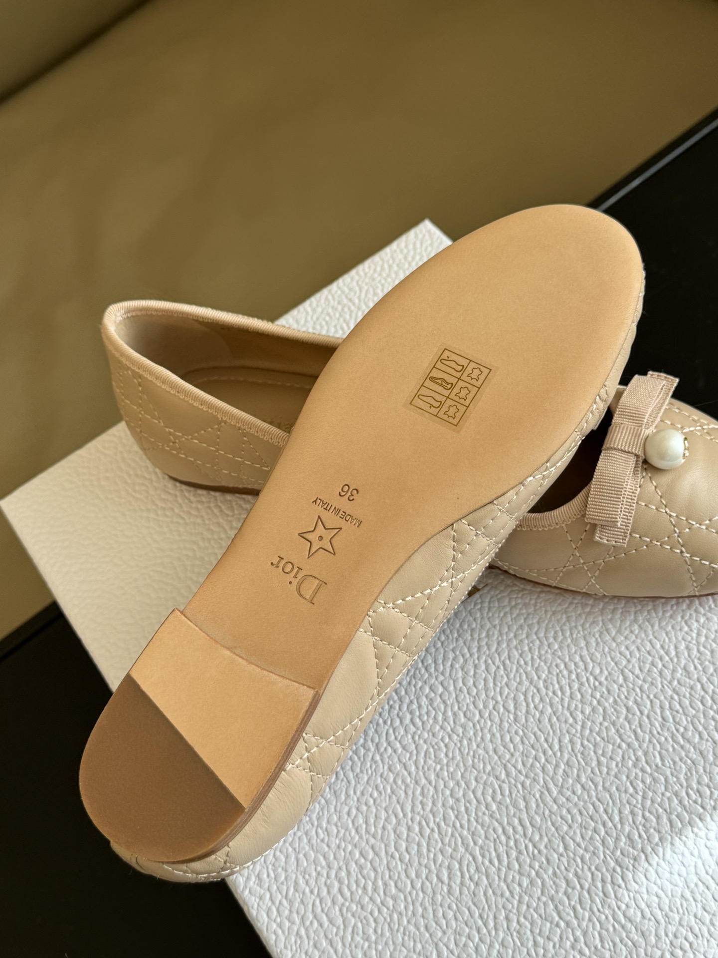 D*or leather espadrilles