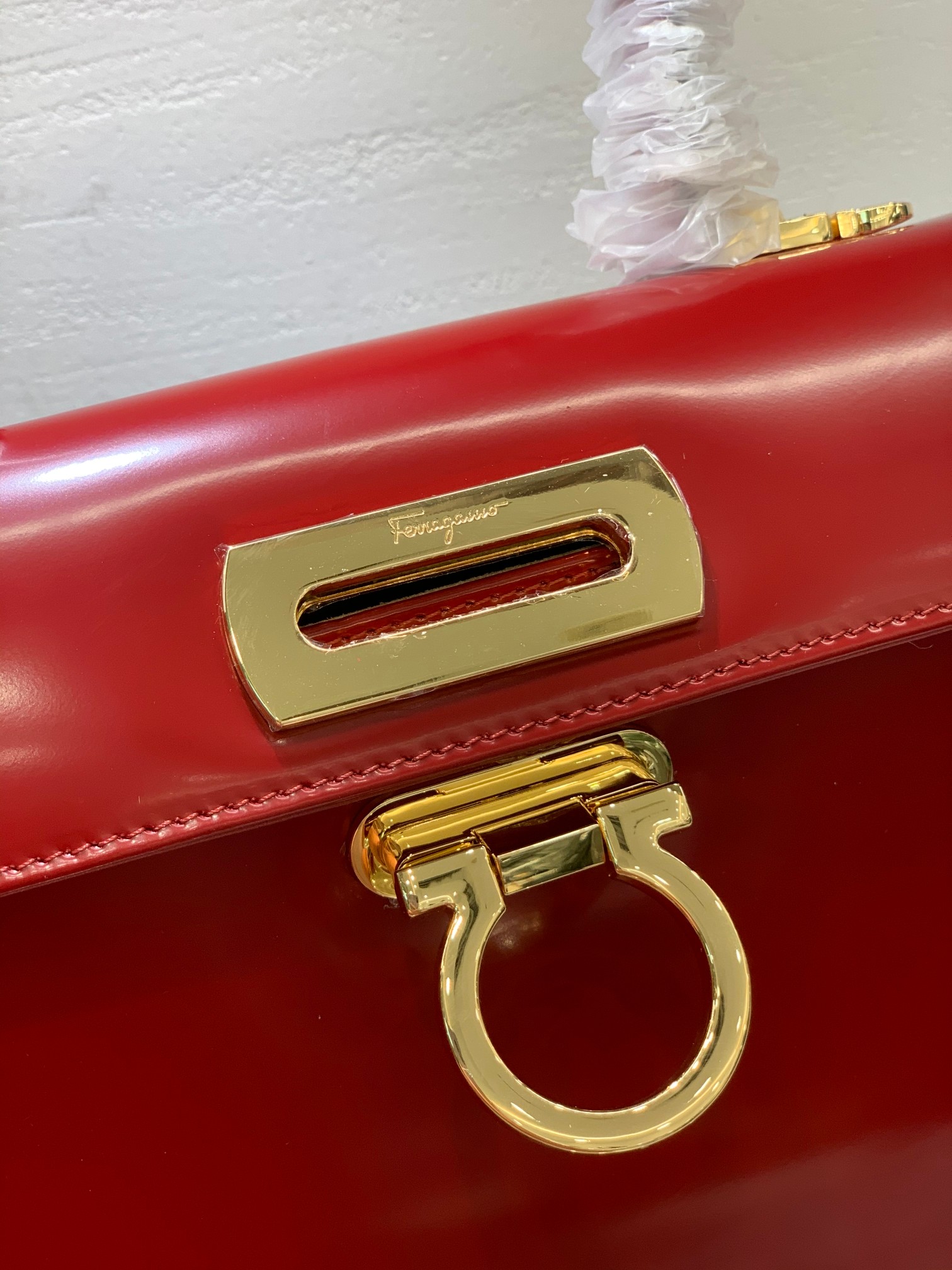 Ferragamo Tote-27×20×10CM