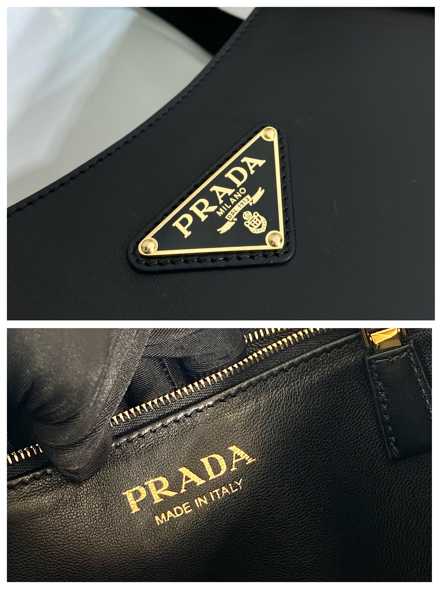 Pra*a 1bg483 tote bag-28*20*7.5cm