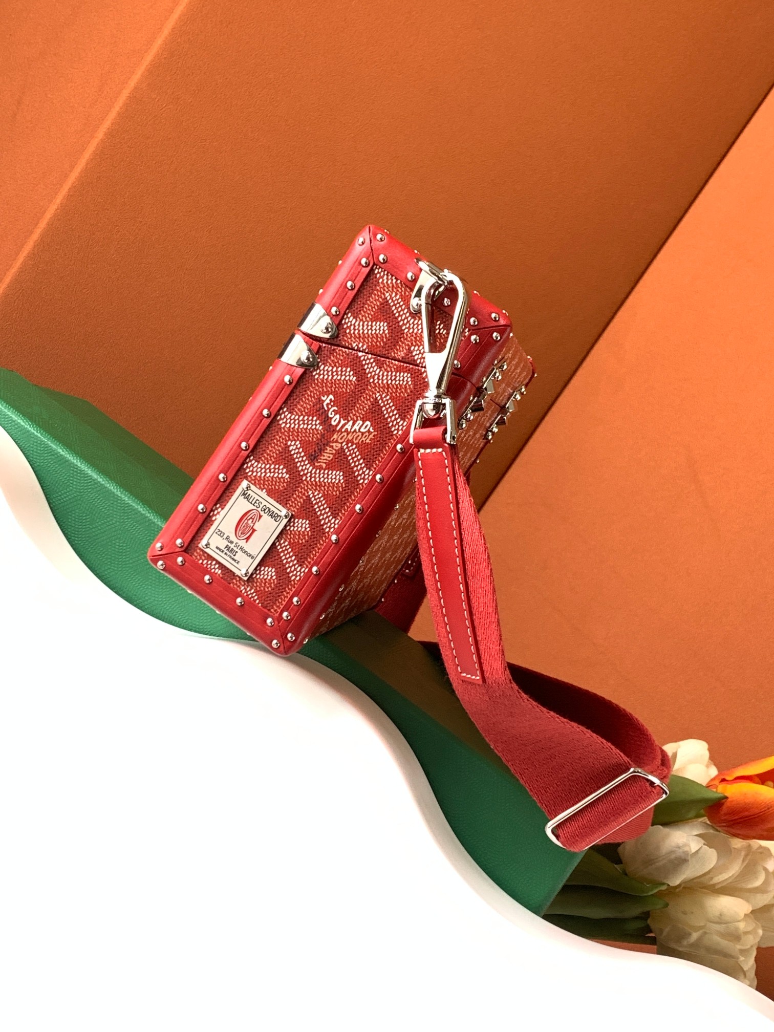Go*ard cassette bag-21*15*6.5cm