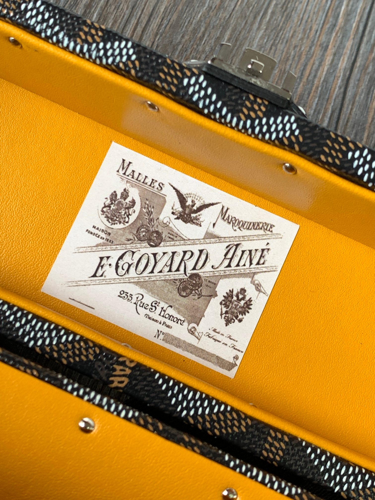 Go*ard cassette bag-21*15*6.5cm