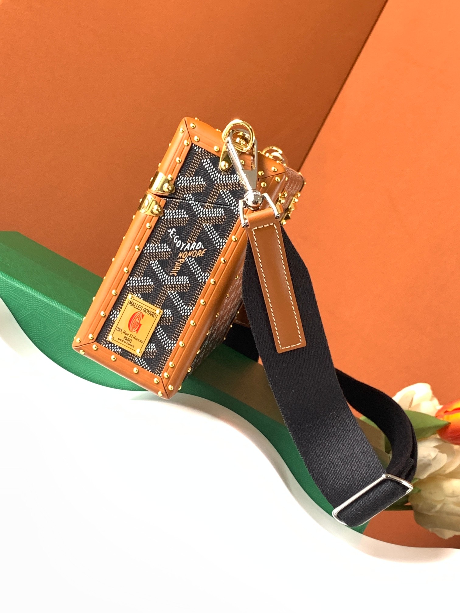 Go*ard cassette bag-21*15*6.5cm