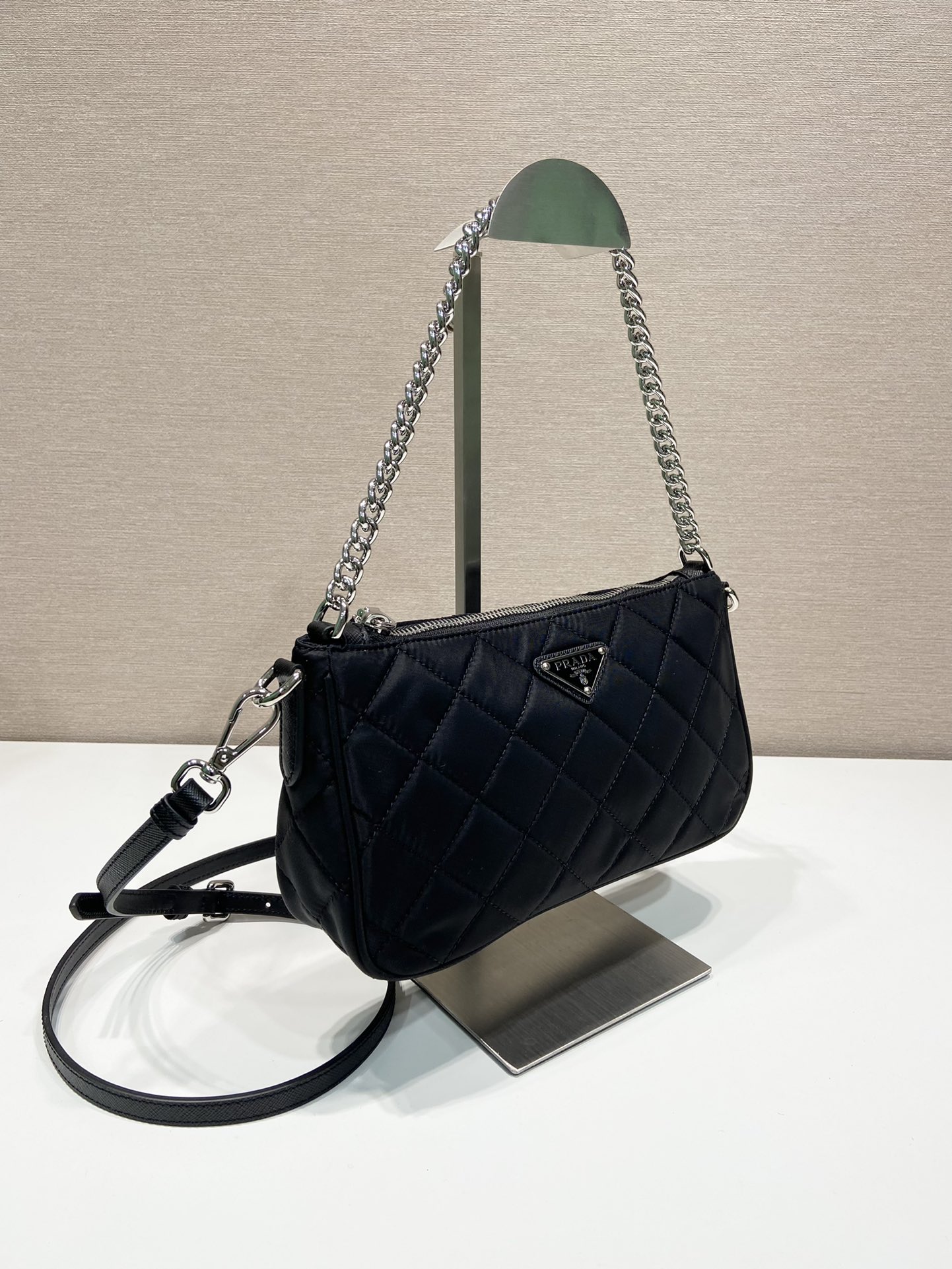 Pra*a 1bh026 vintage bag-25*14*6.5cm