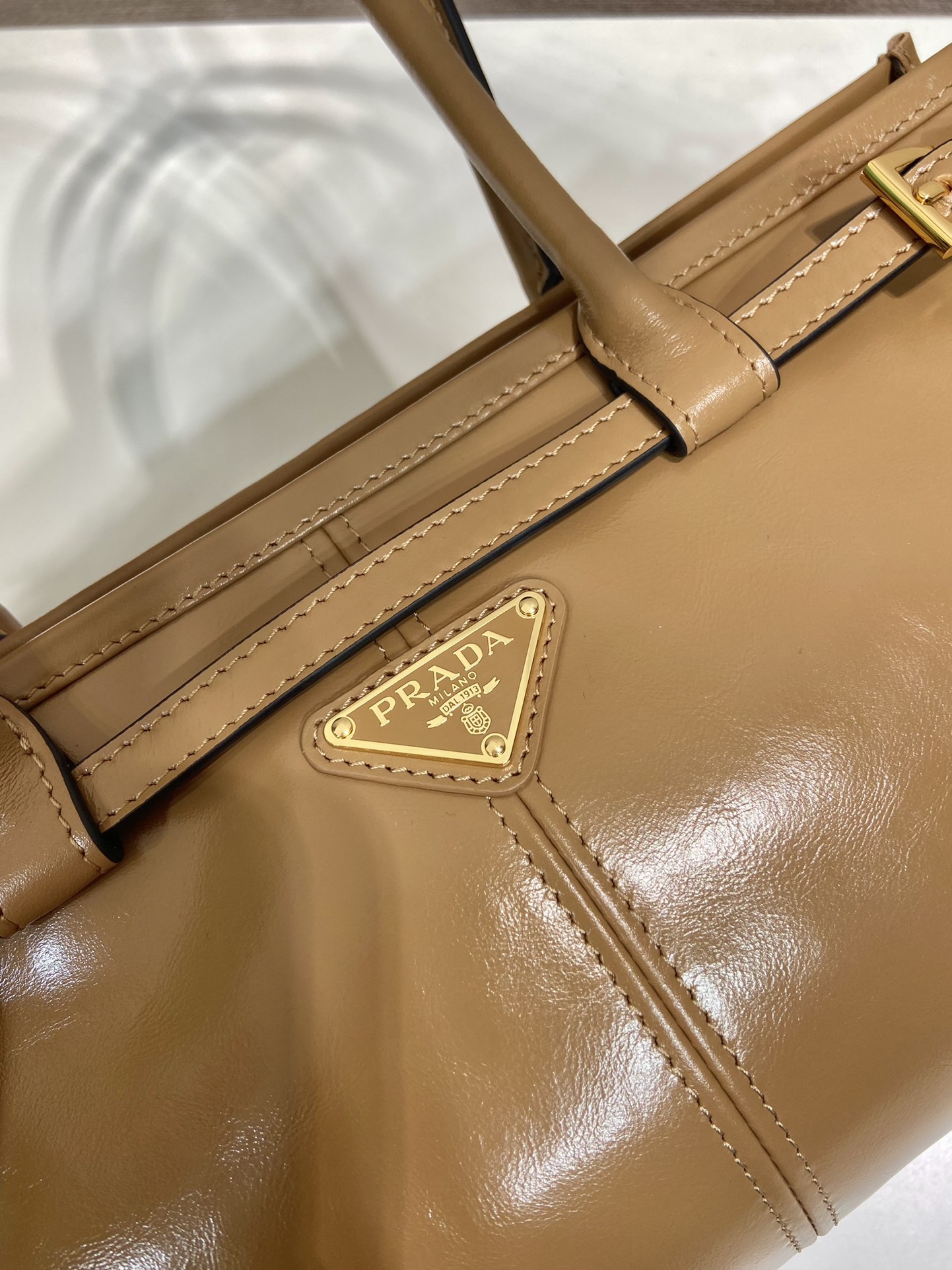 Pra*a 1ba426a lussol vintage tote-32*15.5*12cm