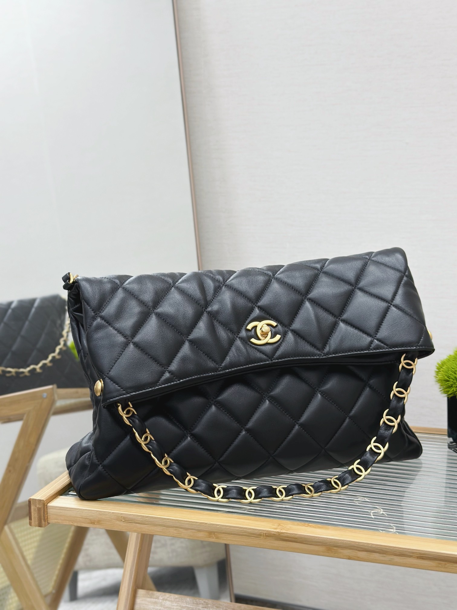 Ch@nel Flap Bag-28*30*7cm/39CM
