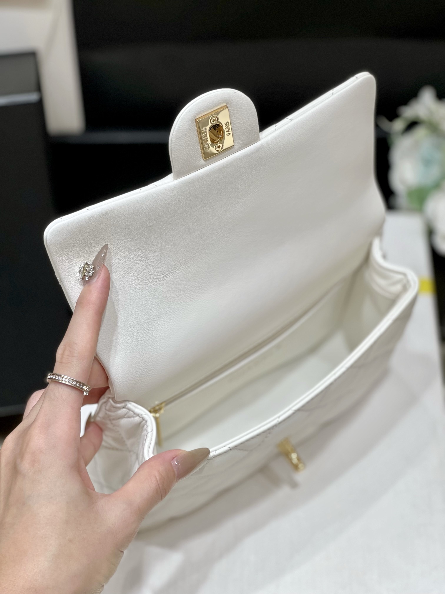 Ch@nel Flap Bag-21*13*8CM