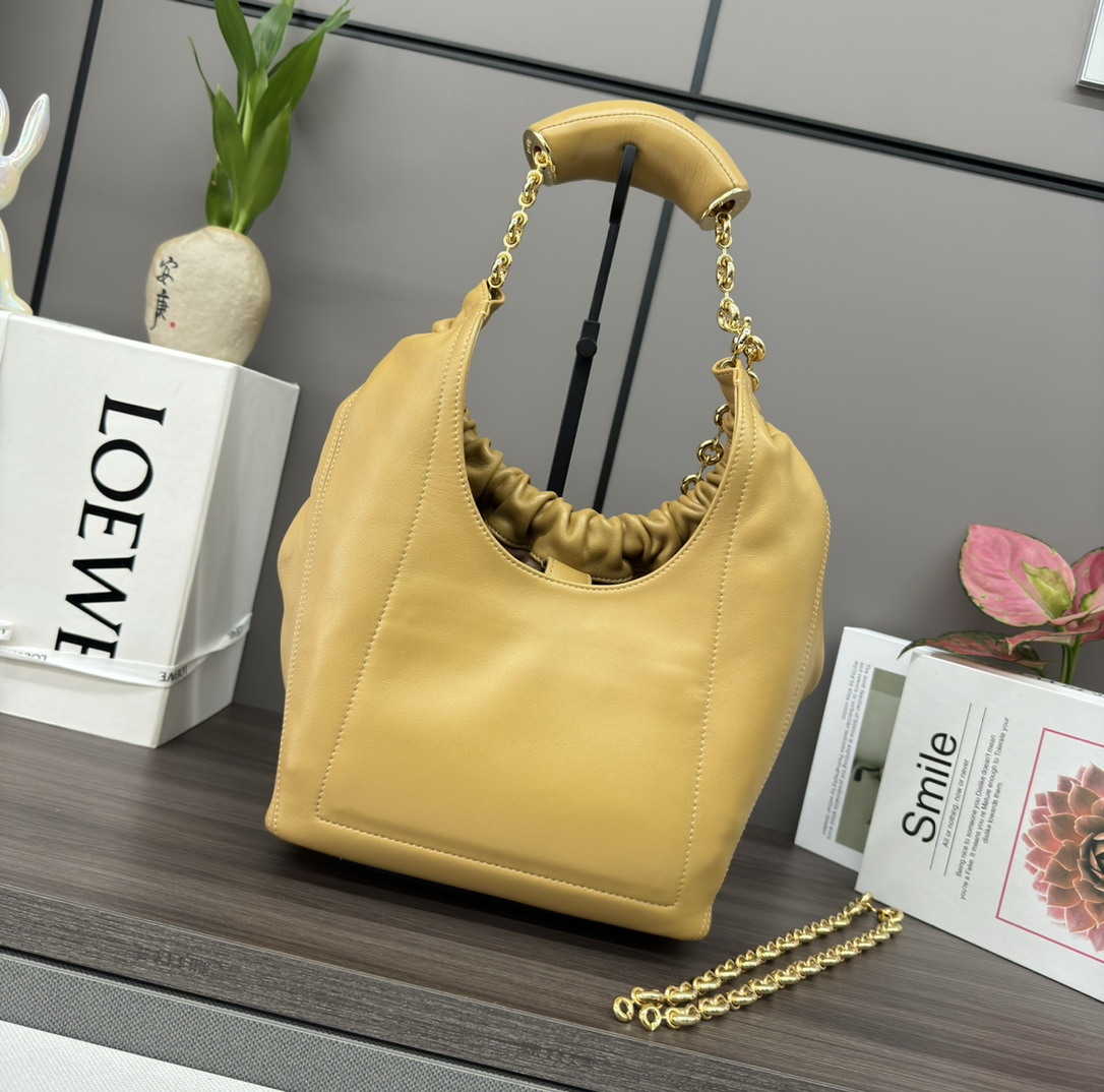 L0ew* squeeze bag-29*10.5*24cm