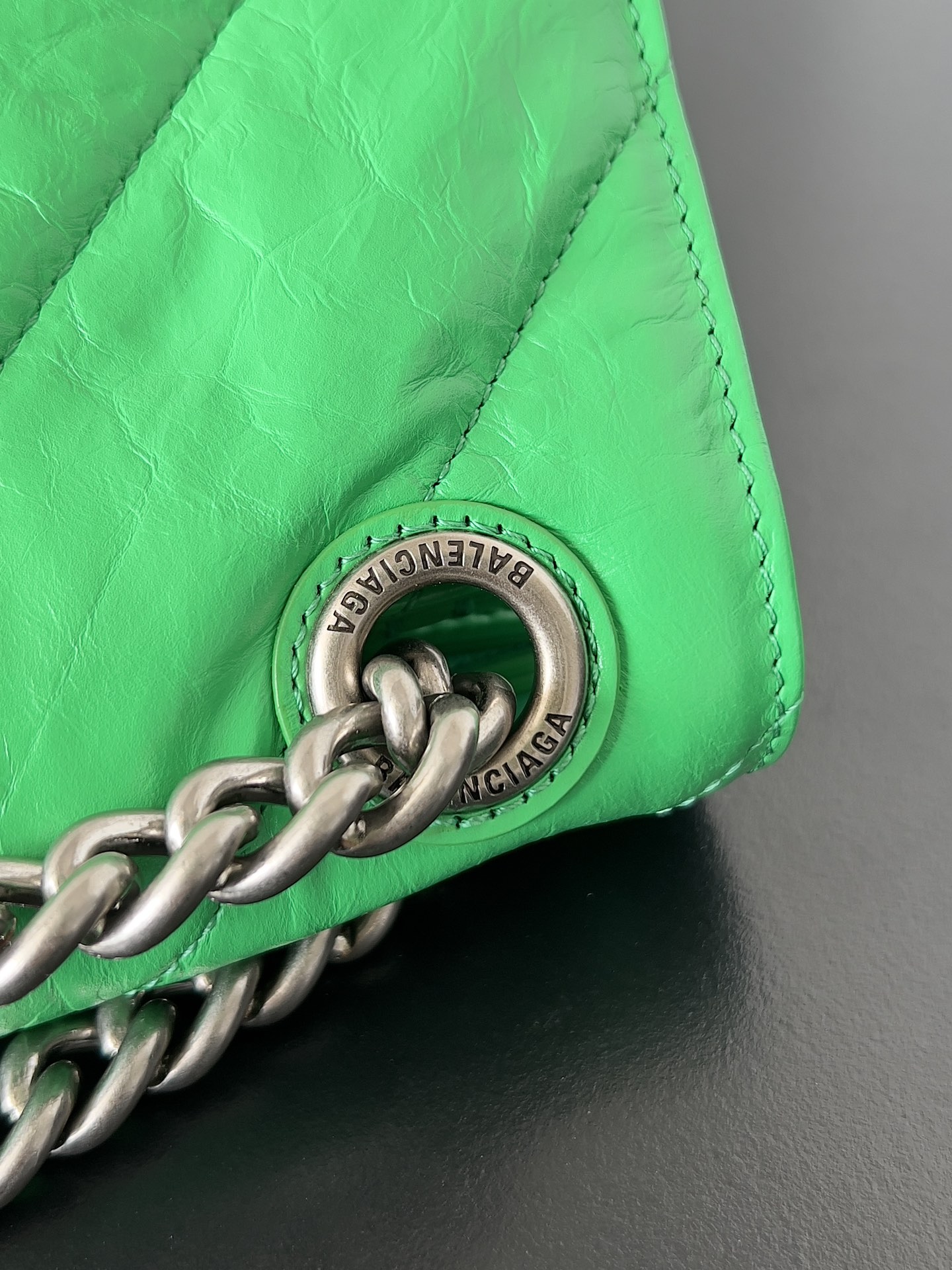 Ba*len*cia*ga crush chain bag-32*13*20.5cm
