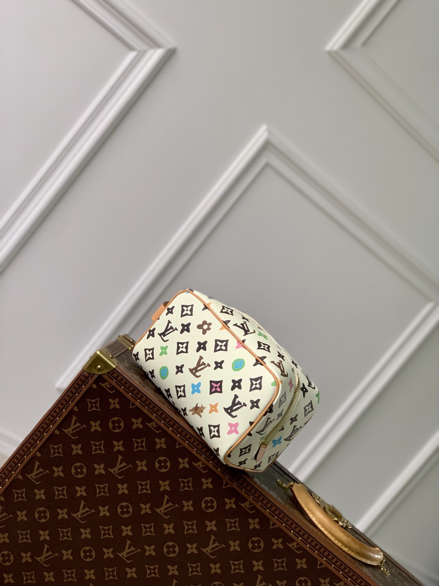 l0*is V*t0n monogram craggy pouch-23*13*12cm