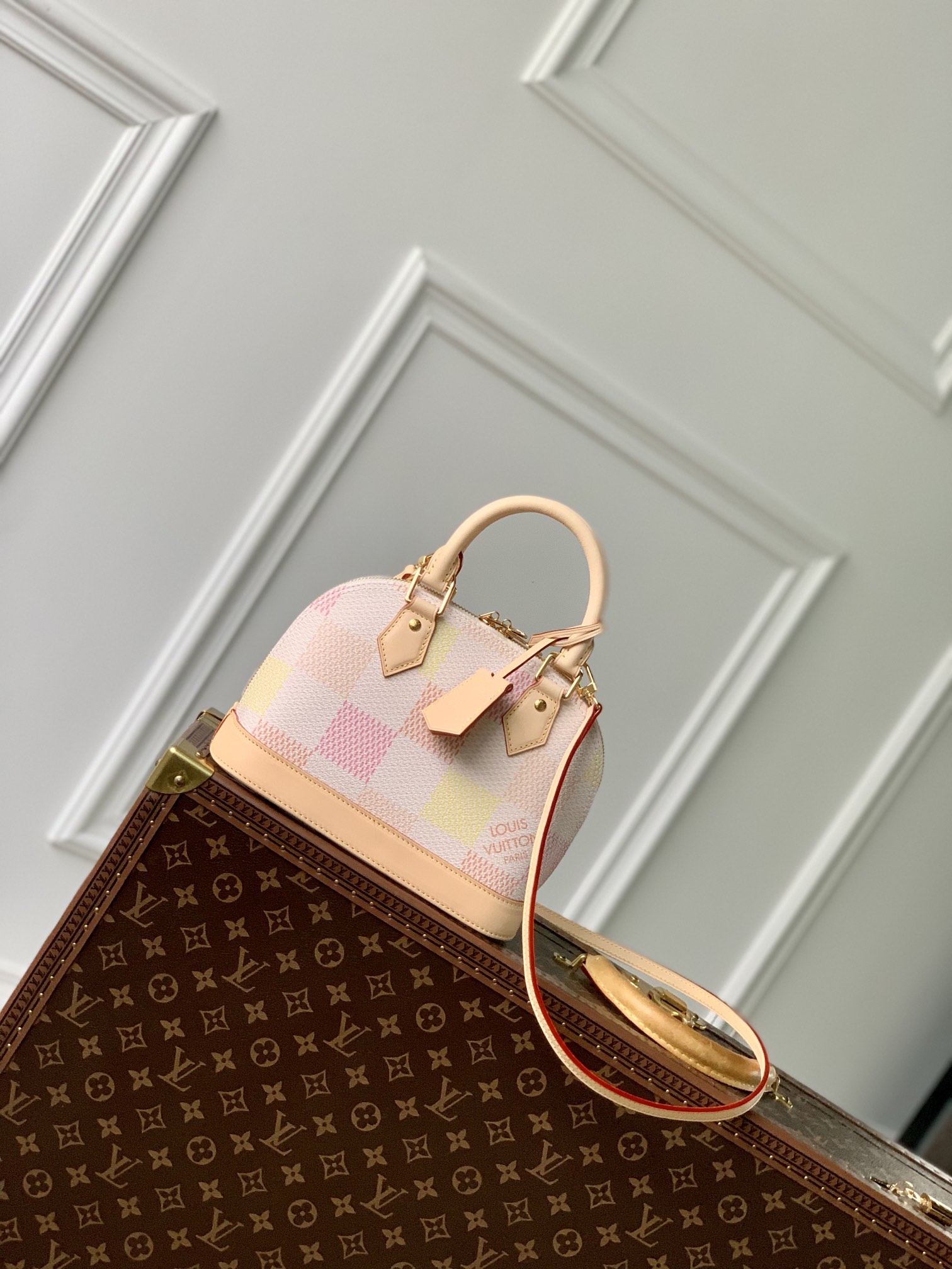 l0*is V*t0n damierlicious alma bb n40516-23.5 x 17.5 x 11.5cm