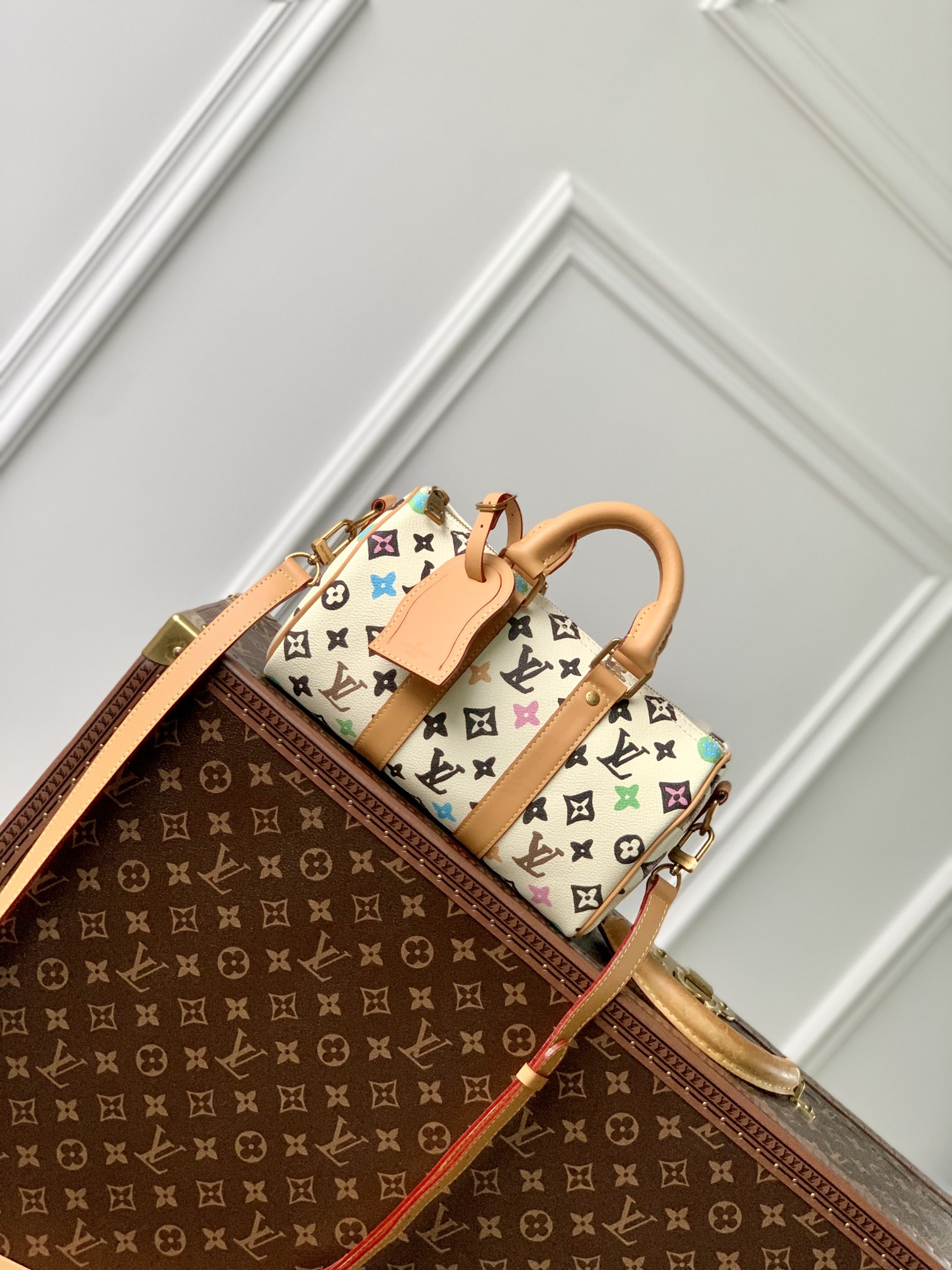 l0*is V*t0n keepall bandoulière 25 -m24849-25*15*11cm