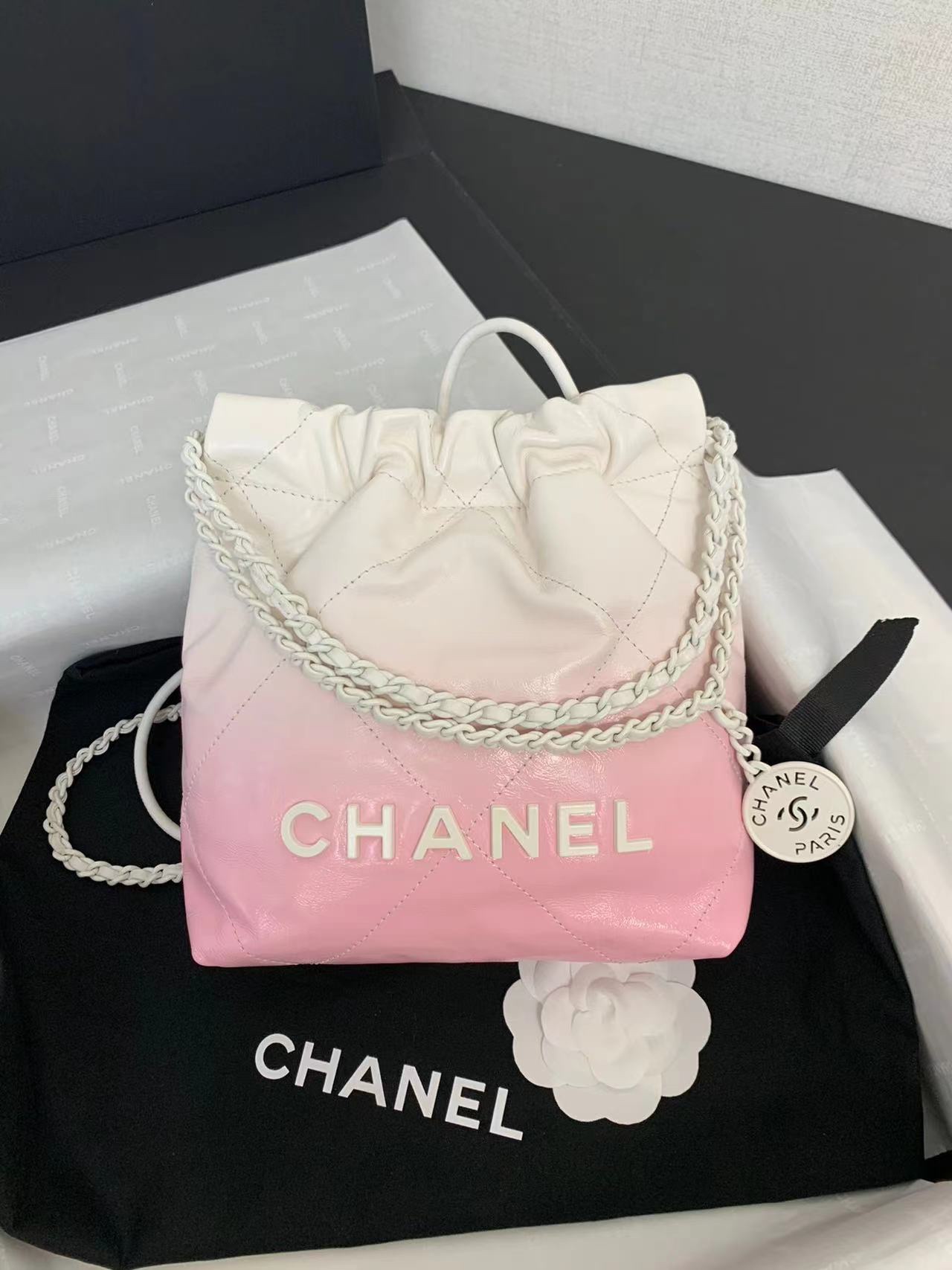 Ch@nel Mini 2024SS Handbags-19*20*6CM