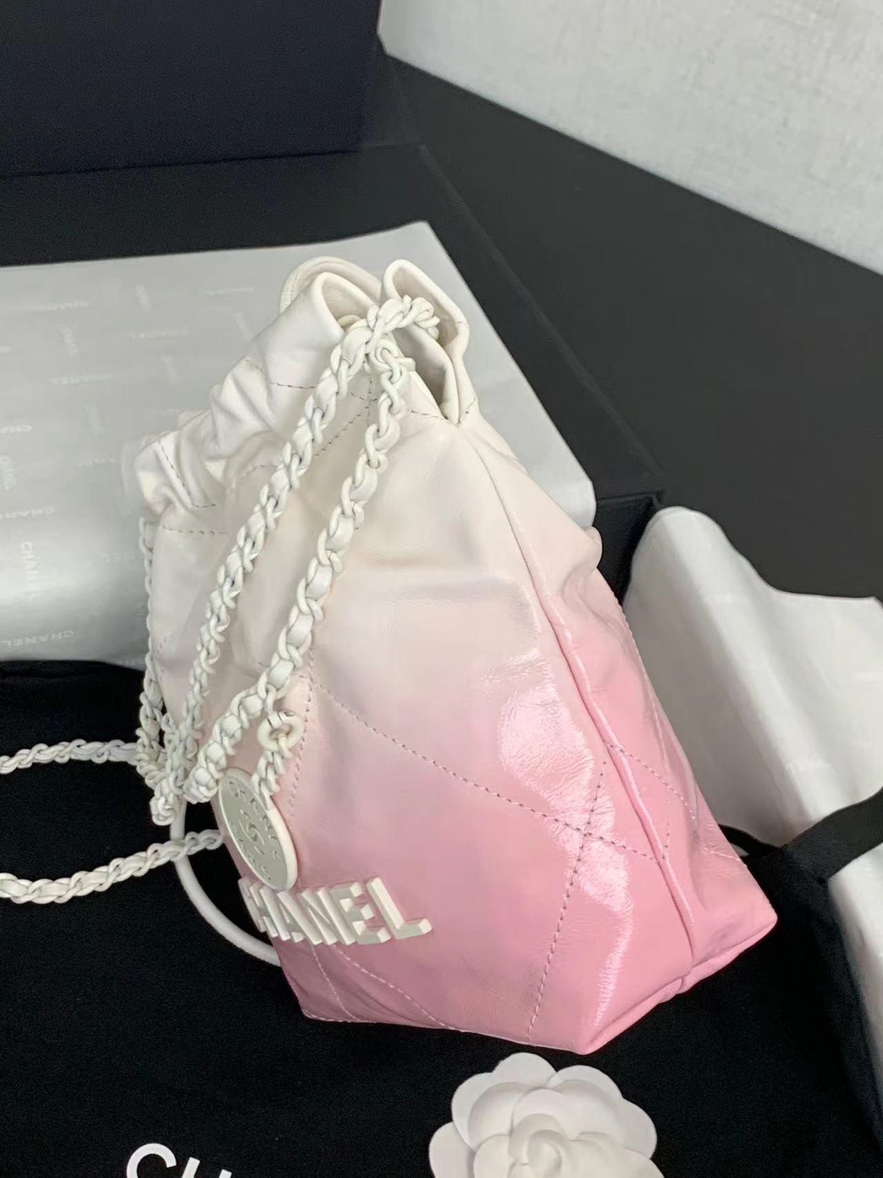 Ch@nel Mini 2024SS Handbags-19*20*6CM