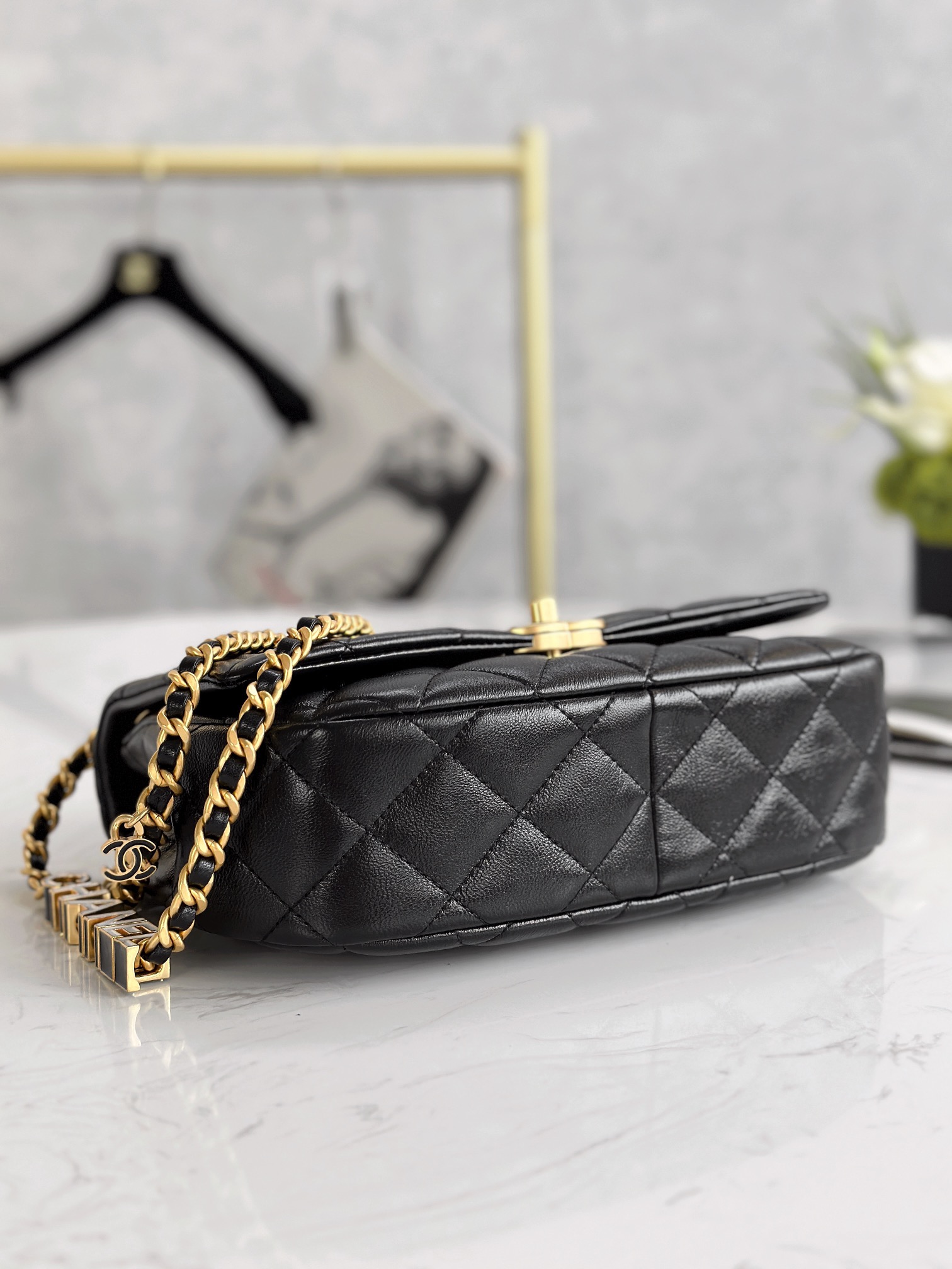 Ch@Nel Flap Bag-15.5*23*8.5CM