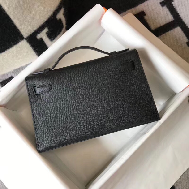 H**mes mini kelly pochette-epsom leather-22cm