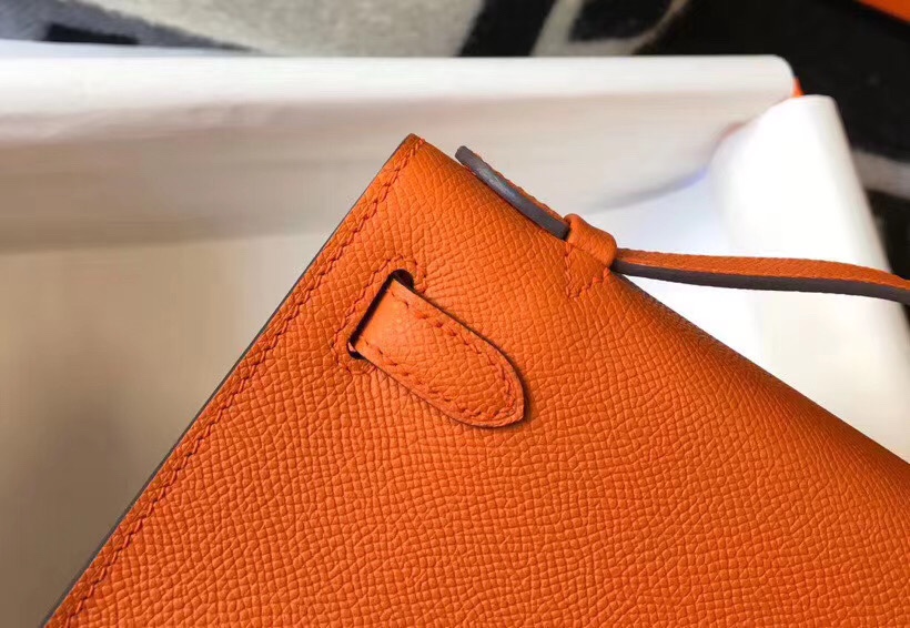 H**mes mini kelly pochette-epsom leather-22cm