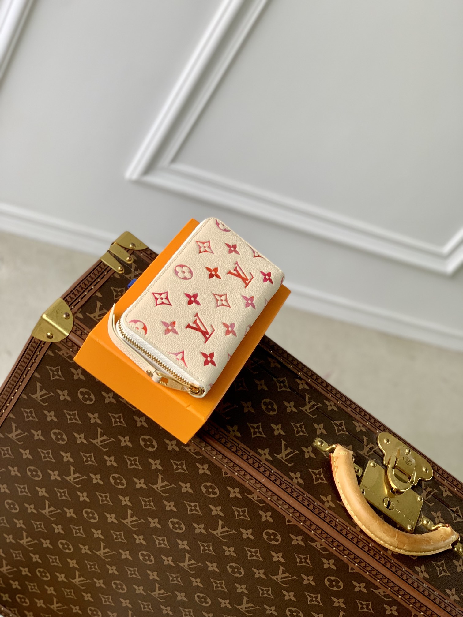 l0*is V*t0n zippy wallet n40675-19.5x10cm