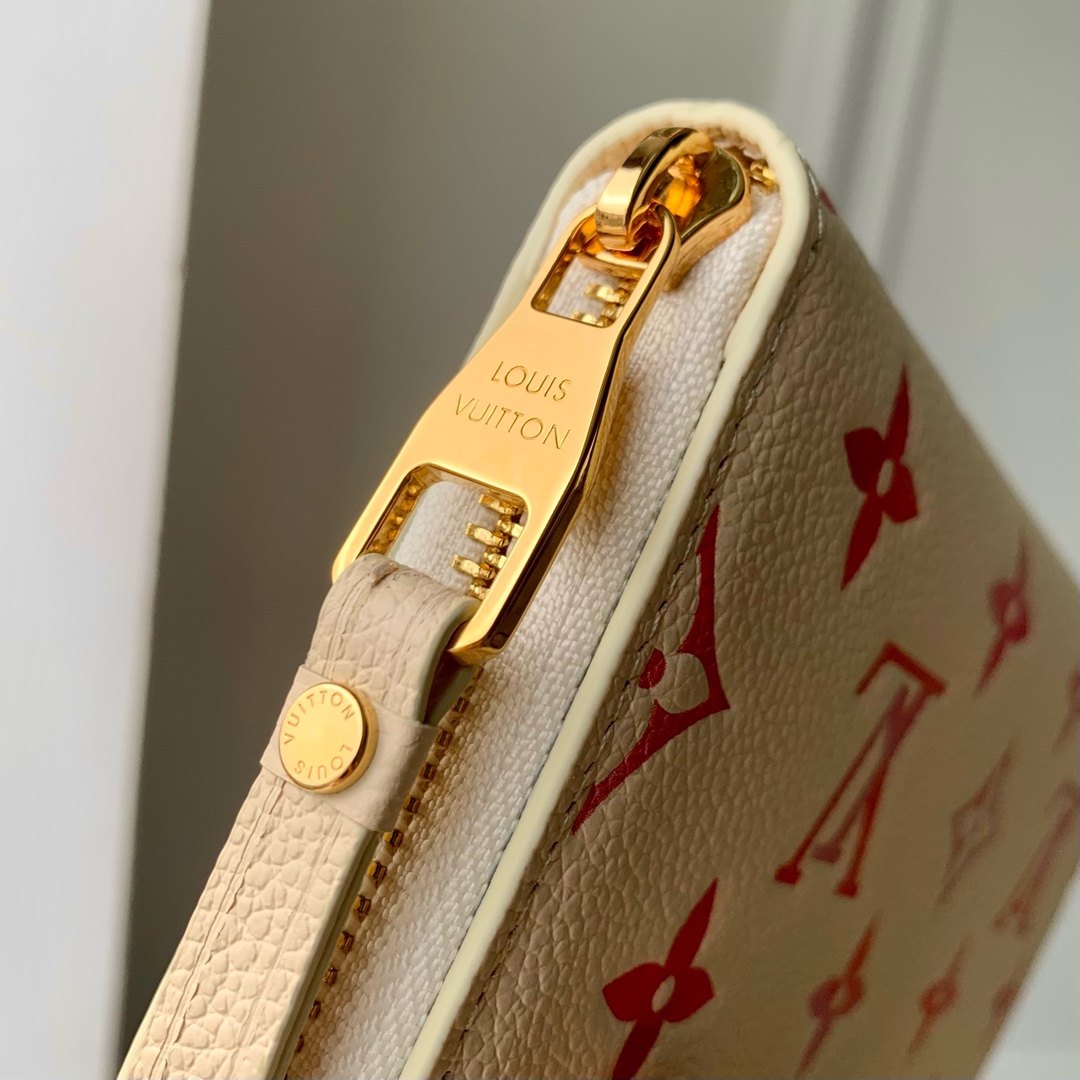 l0*is V*t0n zippy wallet n40675-19.5x10cm