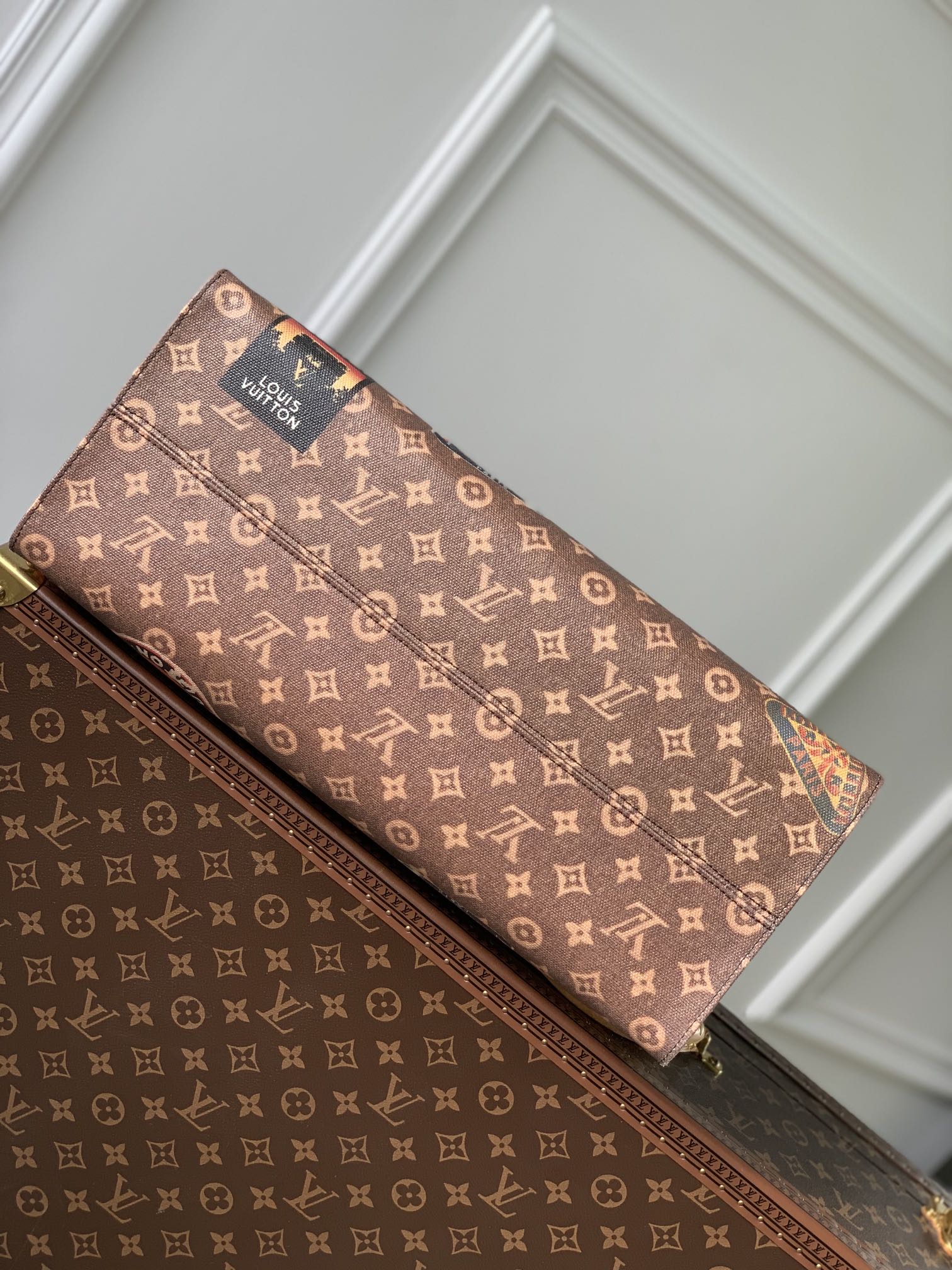 l0*is V*t0n onthego voyage handbag-m46823-43*33*18.5 cm