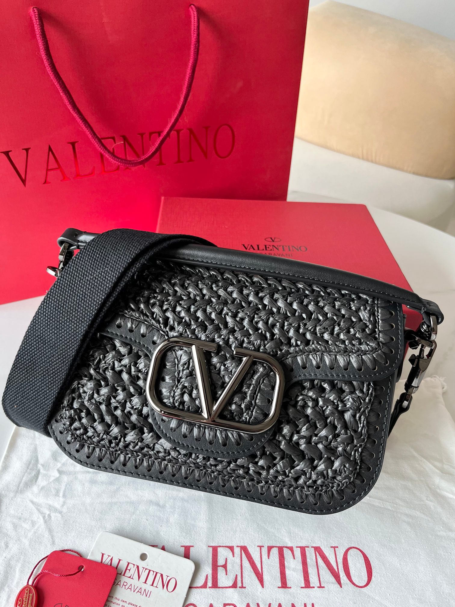 Va1e*ntin0 garavani alltime bags-23.5*18*8cm